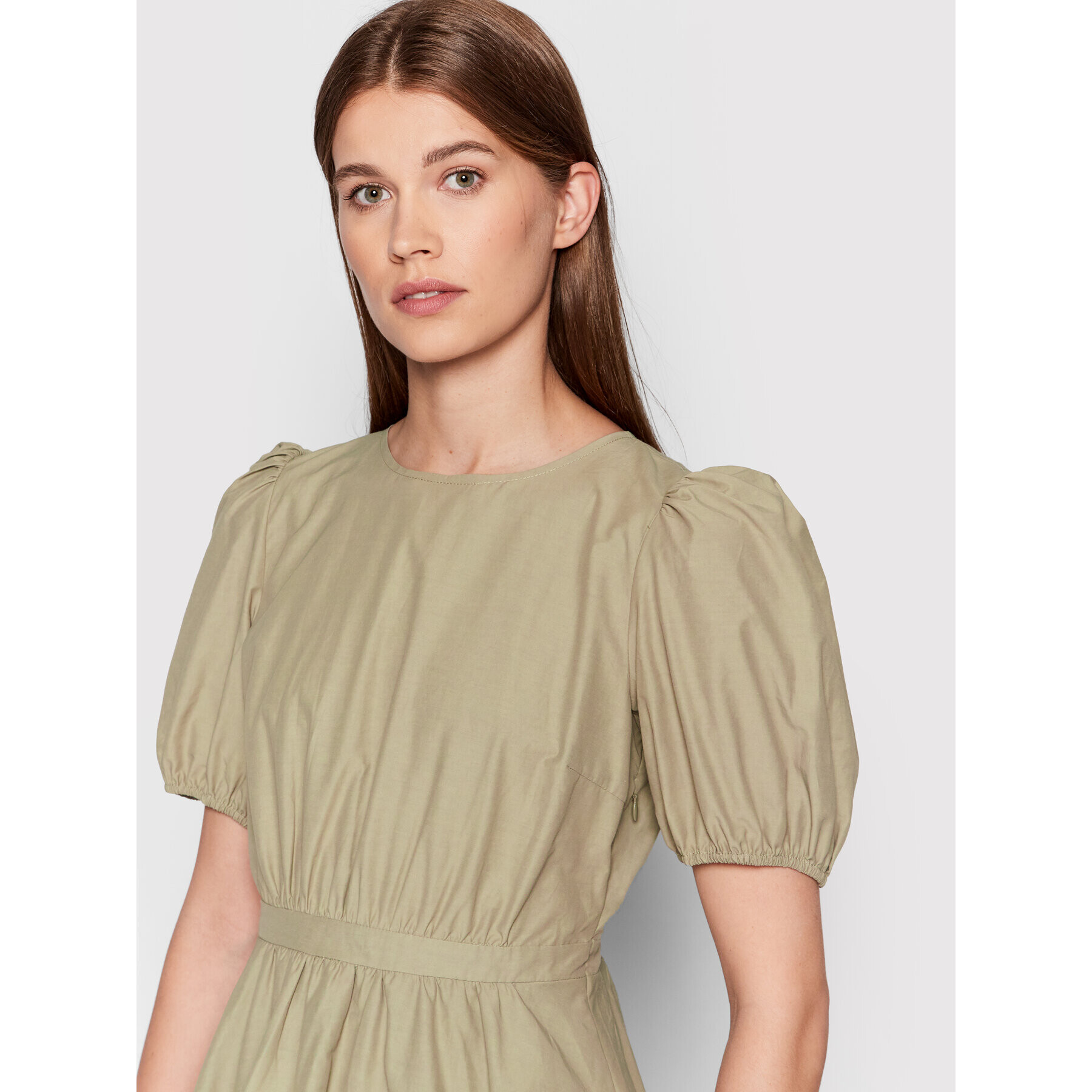 Gestuz Ежедневна рокля Bernadettegz 10906118 Зелен Regular Fit - Pepit.bg