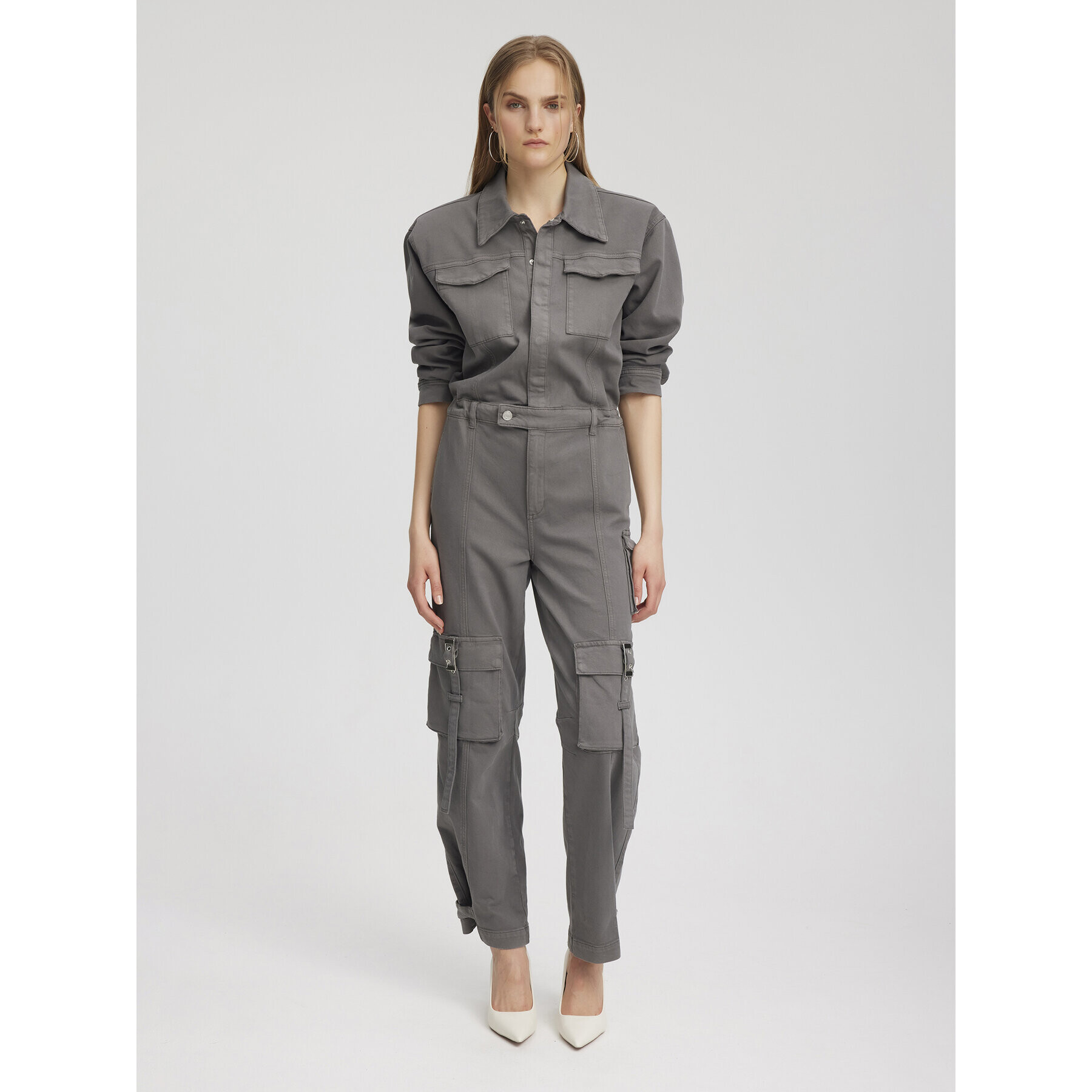 Gestuz Гащеризон Mirza 10908721 Сив Relaxed Fit - Pepit.bg