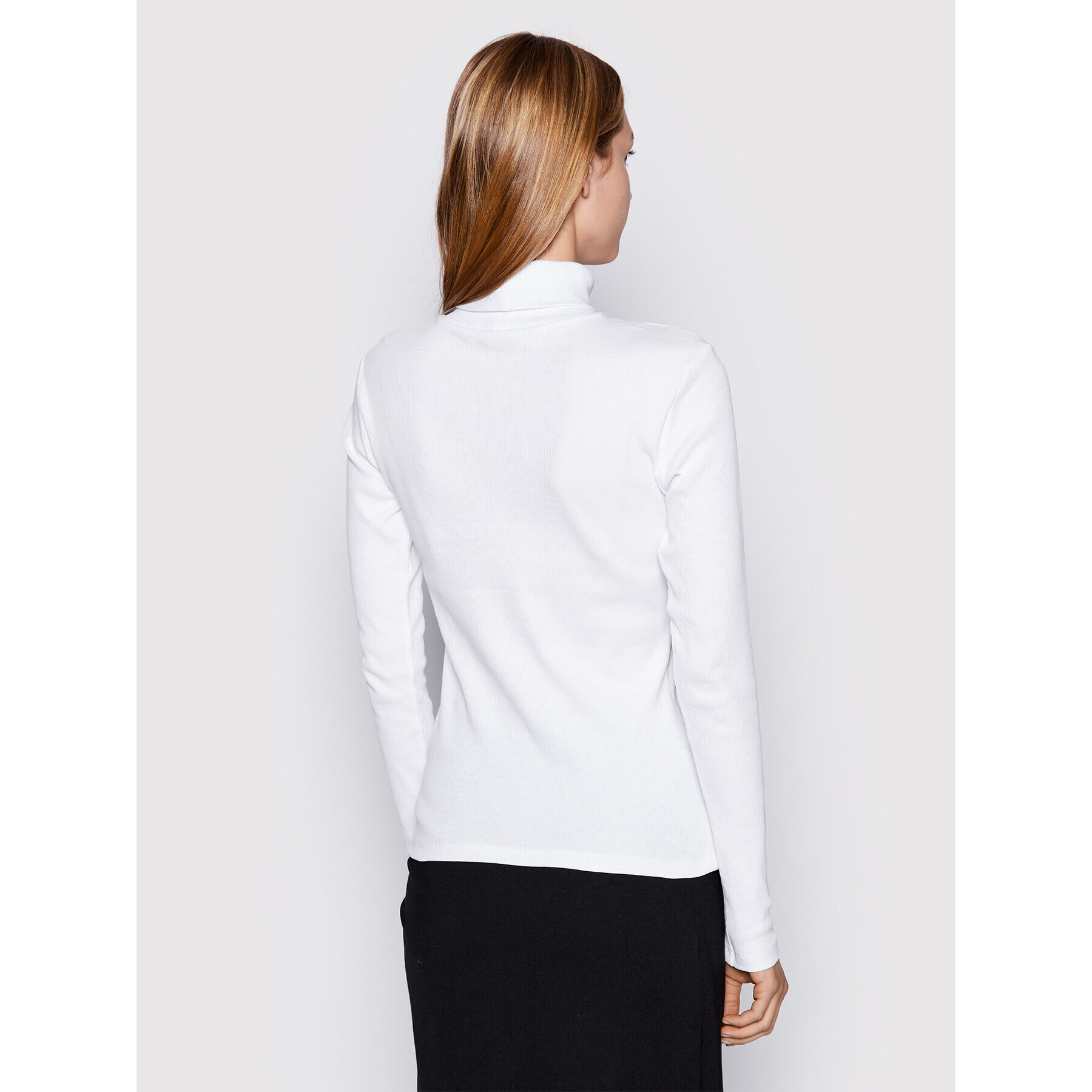 Gestuz Поло Drewgz 10906260 Бял Slim Fit - Pepit.bg