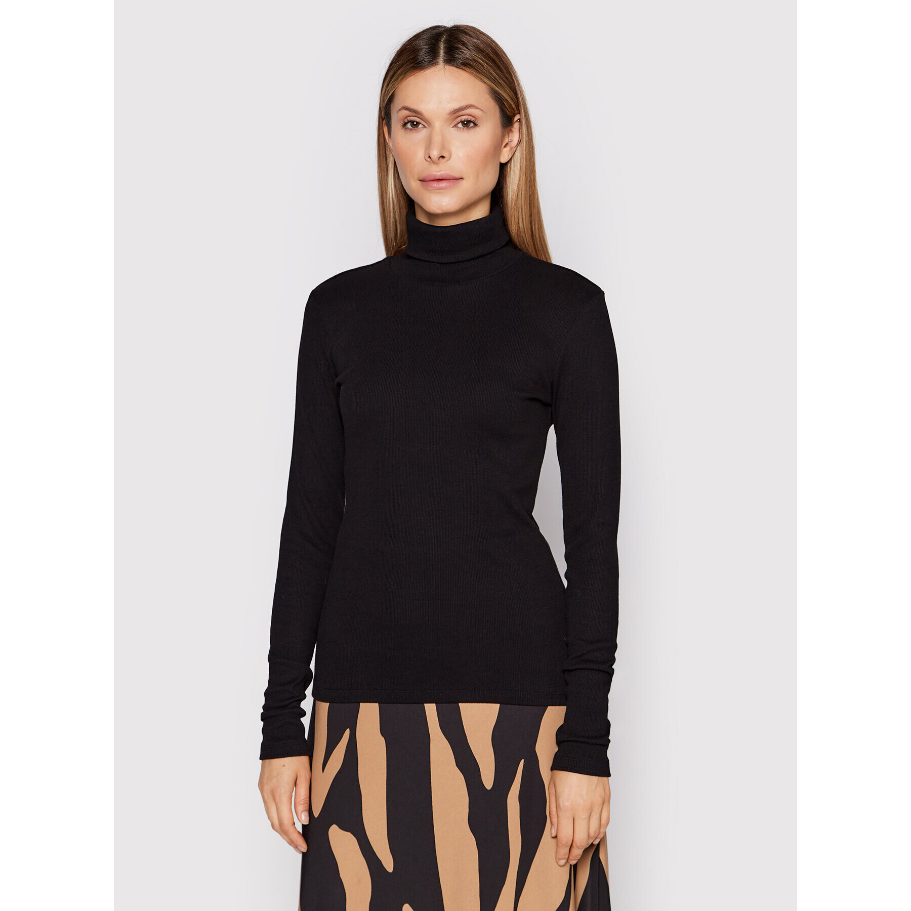 Gestuz Поло Drewgz 10906260 Черен Slim Fit - Pepit.bg