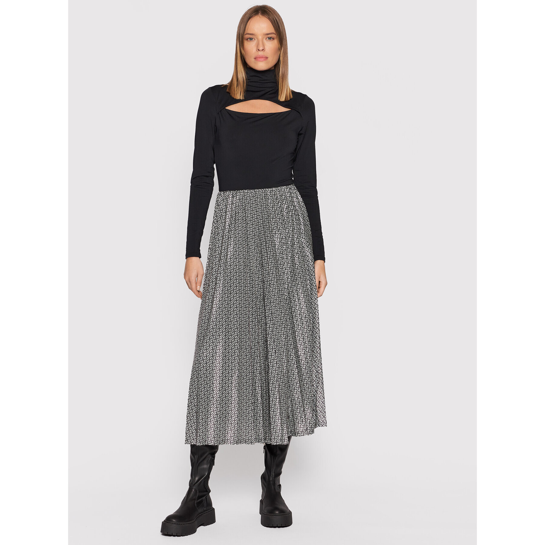 Gestuz Поло Matu 10905596 Черен Slim Fit - Pepit.bg