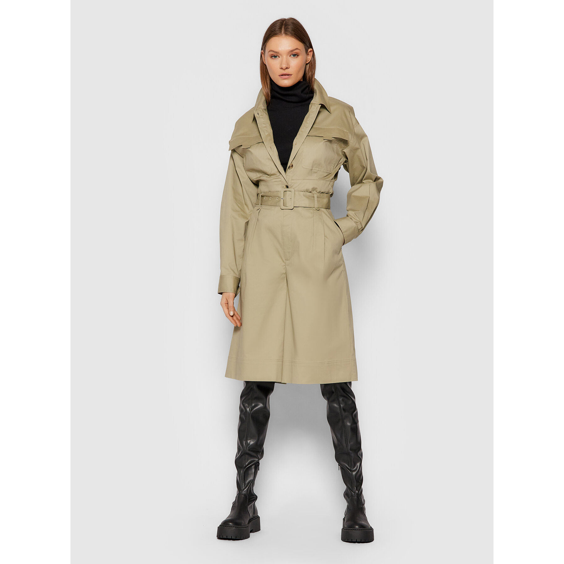 Gestuz Поло Rollagz 10902546 Черен Slim Fit - Pepit.bg