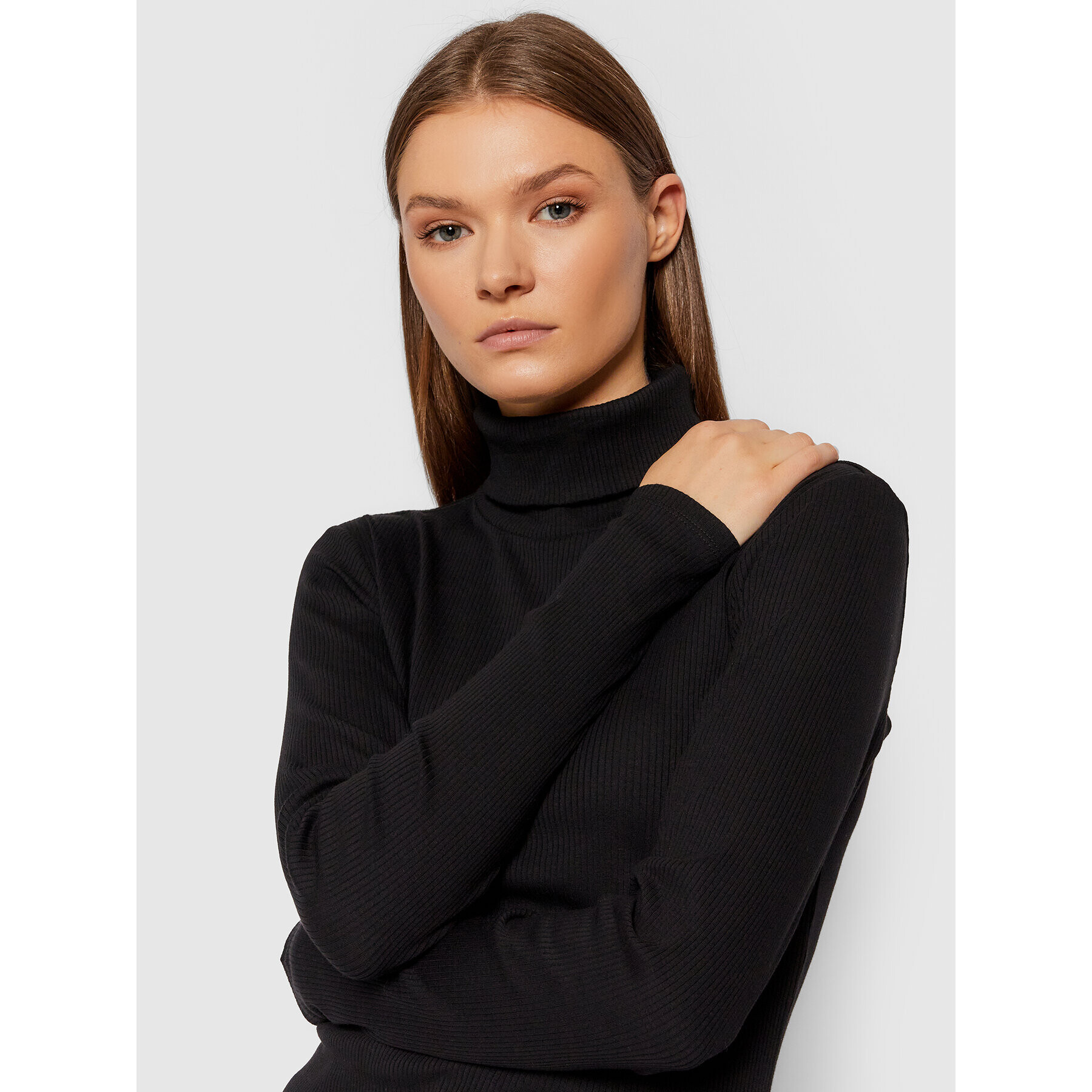 Gestuz Поло Rollagz 10902546 Черен Slim Fit - Pepit.bg