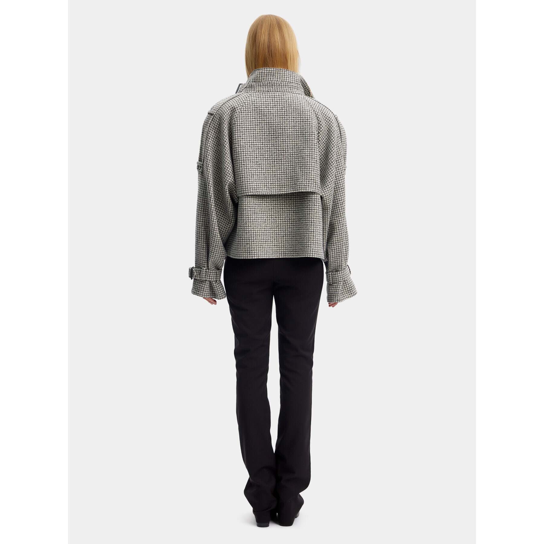 Gestuz Преходно яке 10908182 Сив Relaxed Fit - Pepit.bg