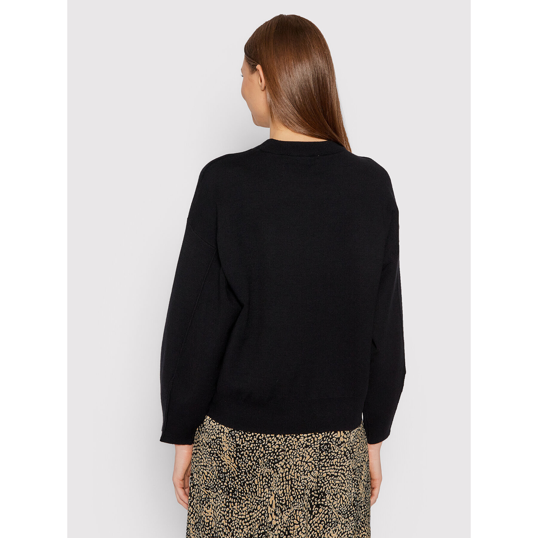 Gestuz Пуловер Talligz 10905411 Черен Loose Fit - Pepit.bg