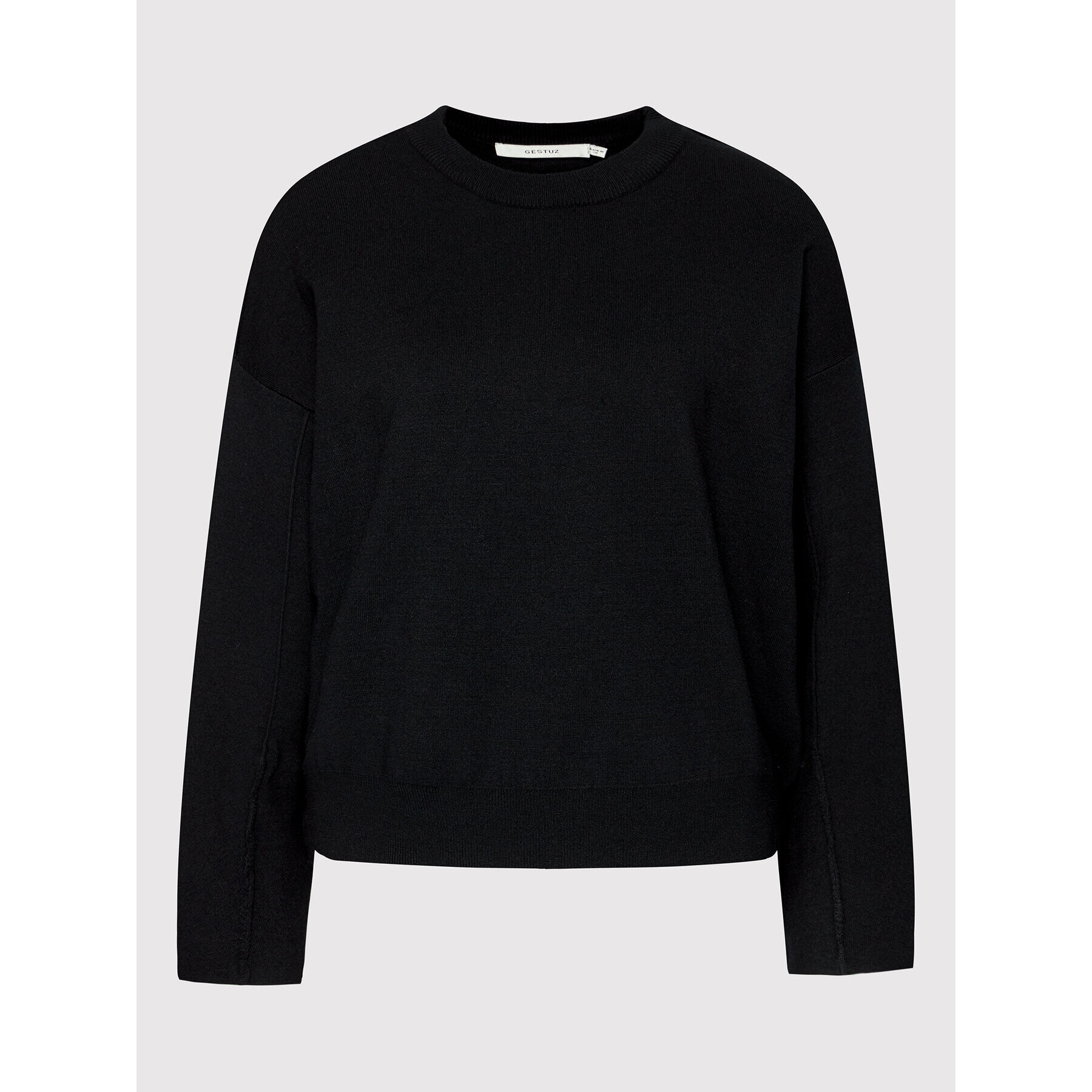 Gestuz Пуловер Talligz 10905411 Черен Loose Fit - Pepit.bg