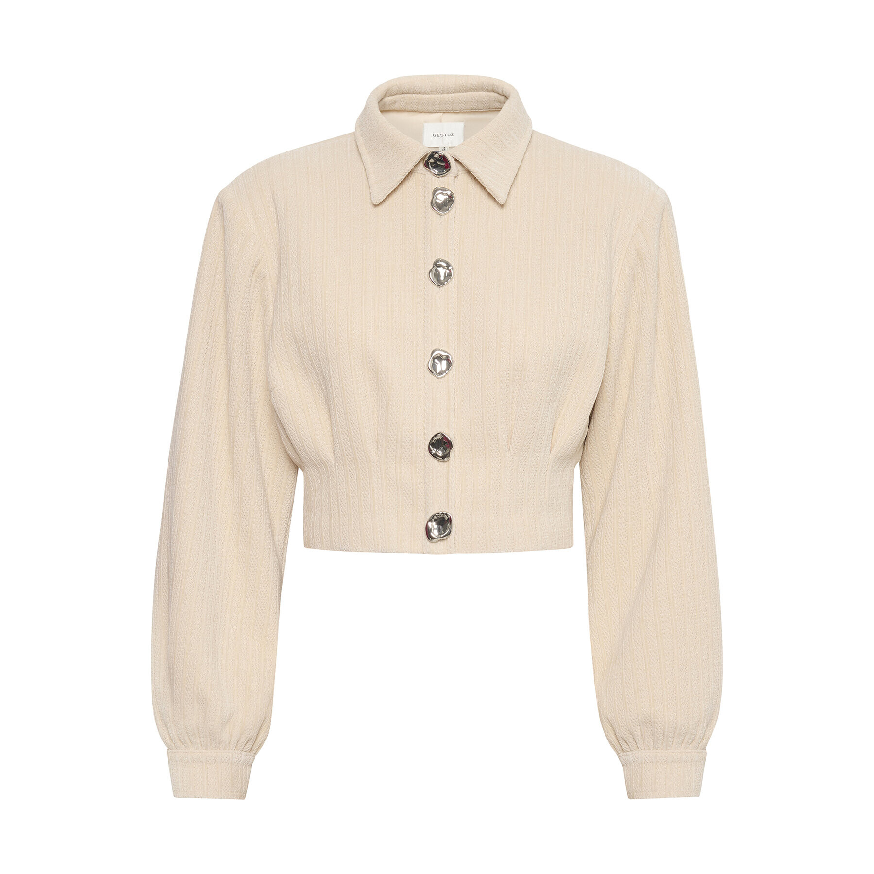 Gestuz Сако 10908385 Екрю Regular Fit - Pepit.bg