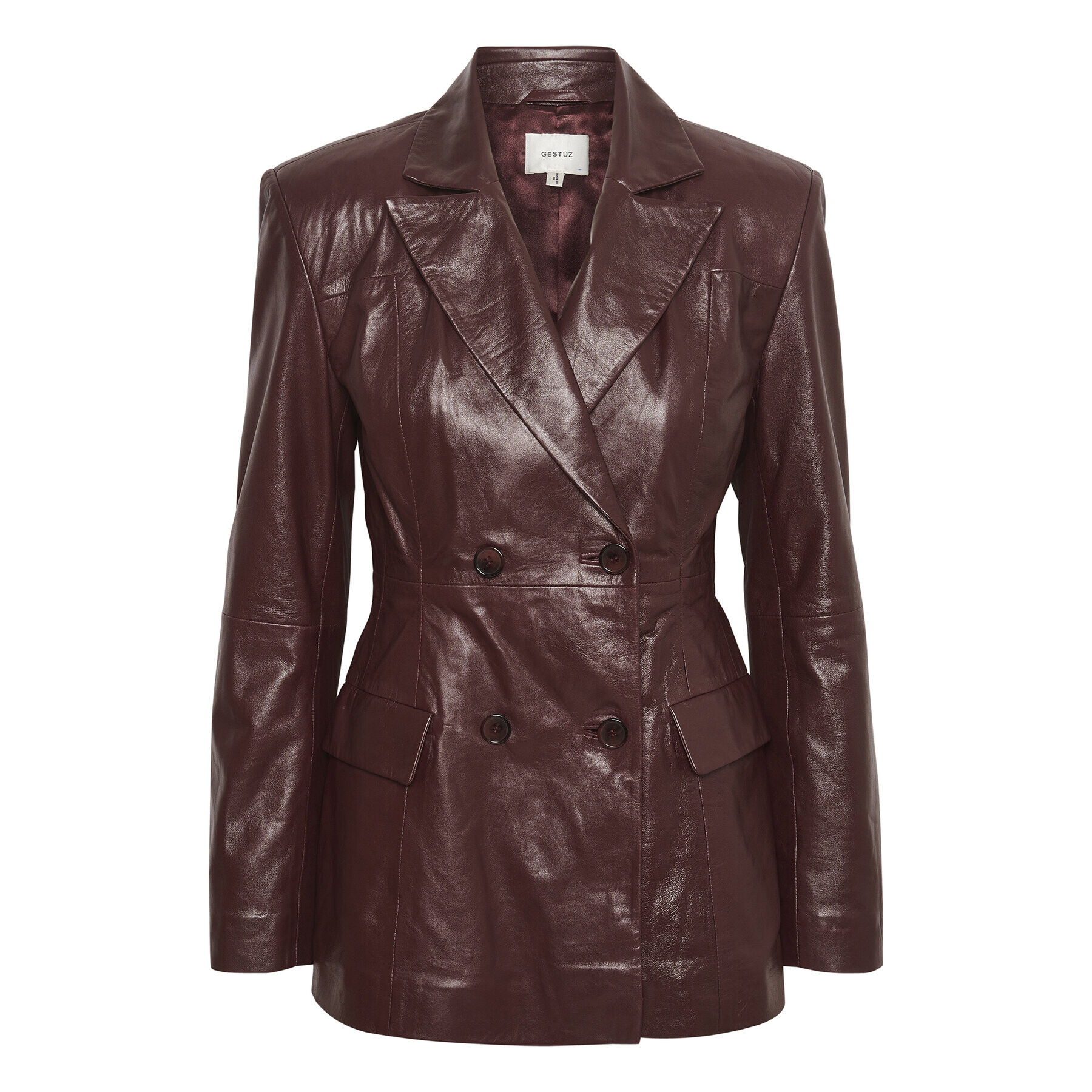 Gestuz Сако 10908400 Кафяв Regular Fit - Pepit.bg