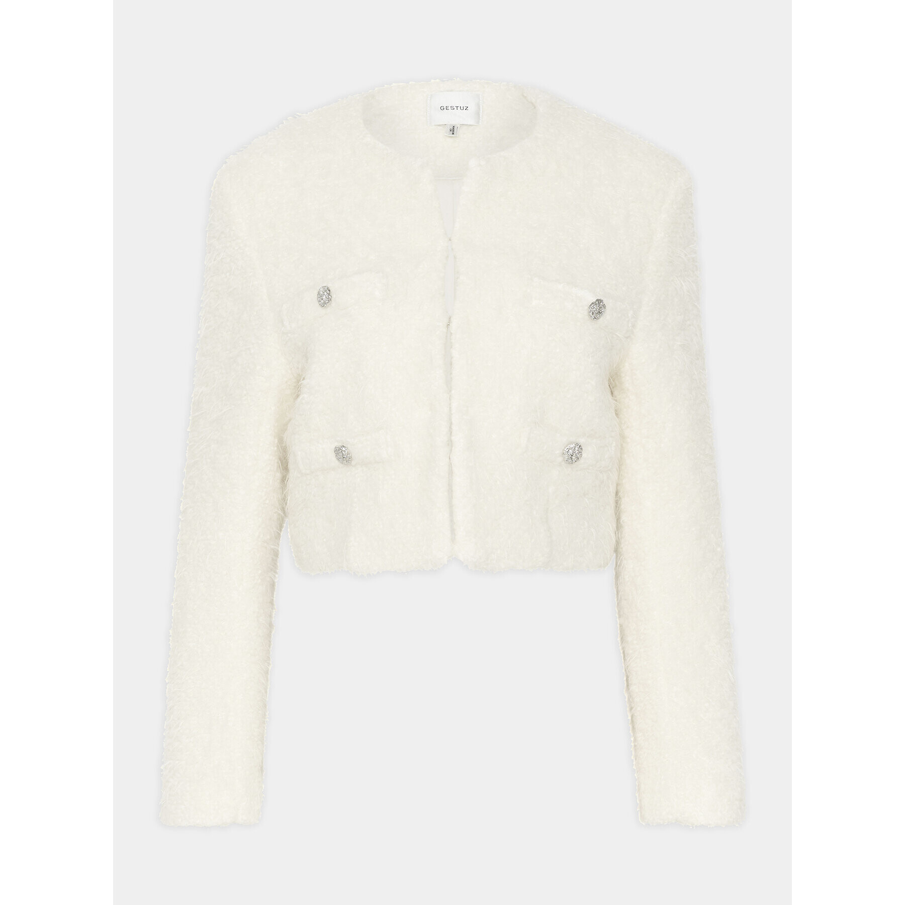 Gestuz Сако Yalana 10908759 Екрю Regular Fit - Pepit.bg