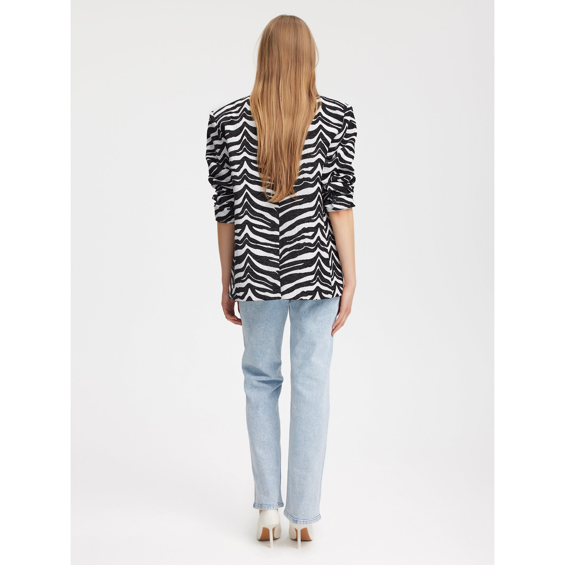 Gestuz Сако Zibrilla 10908684 Черен Relaxed Fit - Pepit.bg