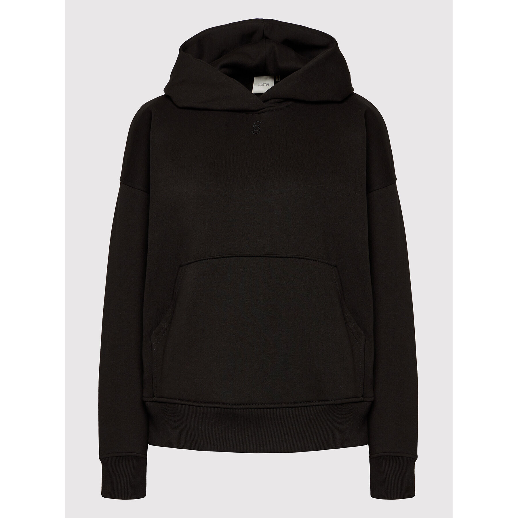 Gestuz Суитшърт Rubigz 10905435 Черен Loose Fit - Pepit.bg