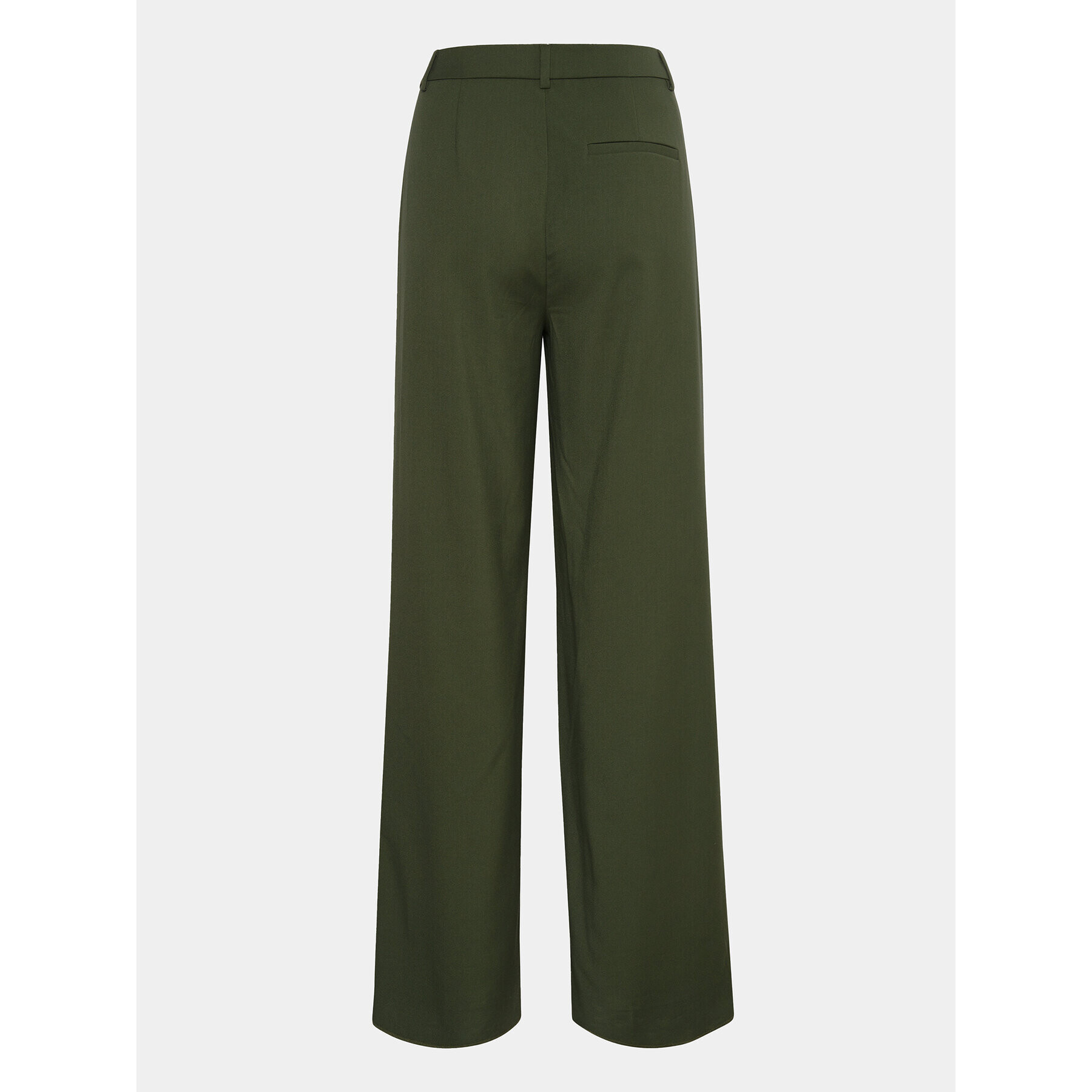 Gestuz Текстилни панталони 10906861 Зелен Wide Leg - Pepit.bg