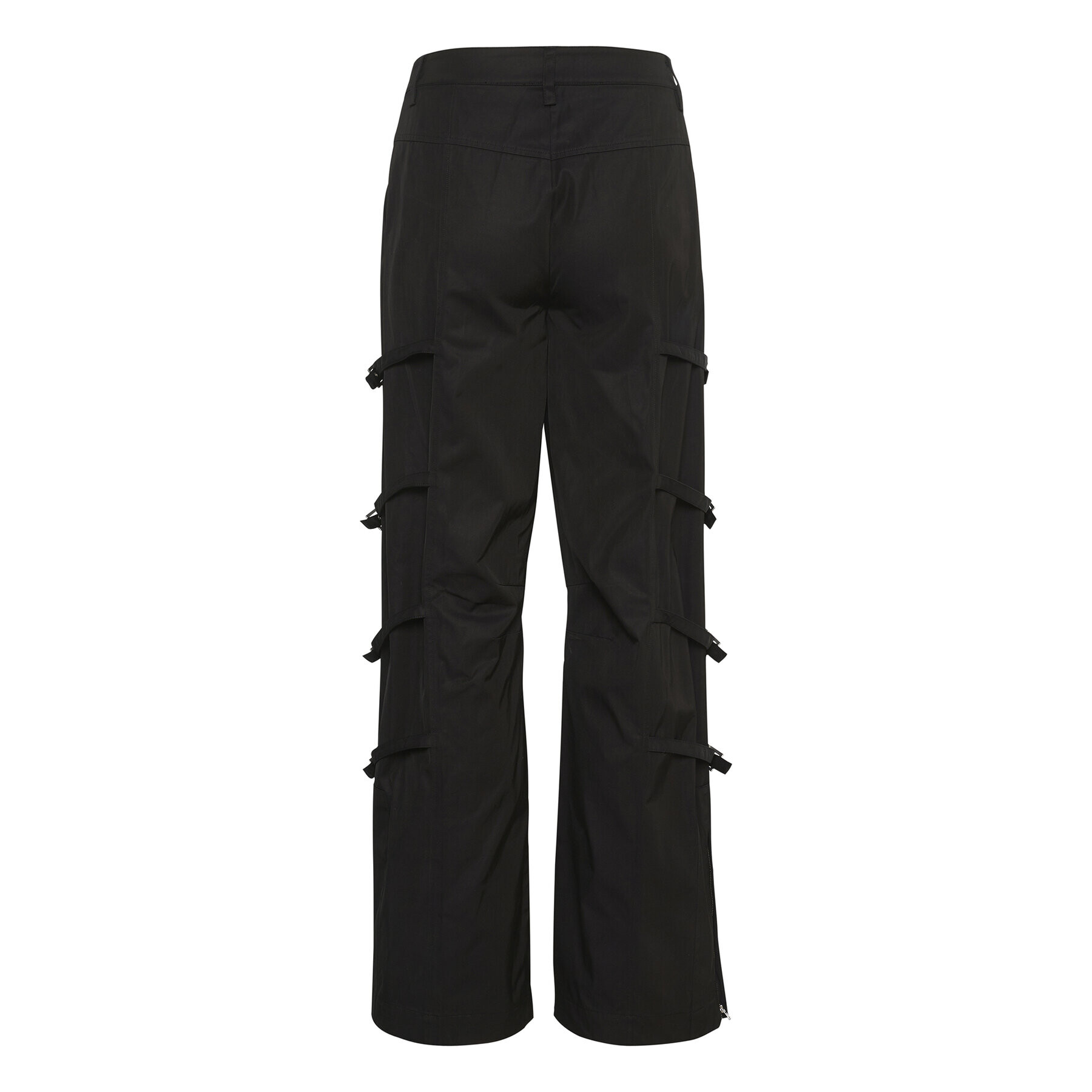 Gestuz Текстилни панталони 10908260 Черен Regular Fit - Pepit.bg