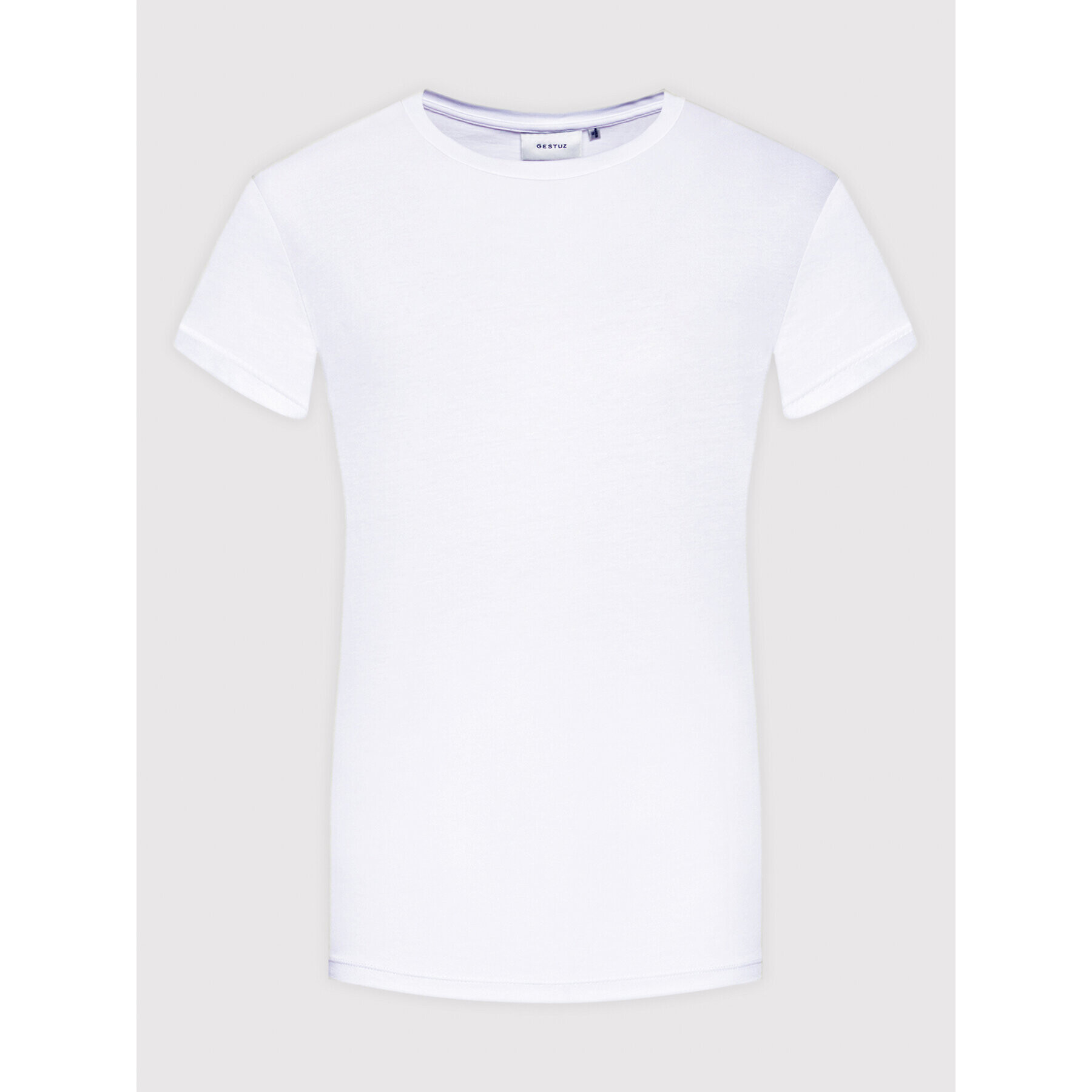 Gestuz Тишърт Jorygz 10904992 Бял Regular Fit - Pepit.bg