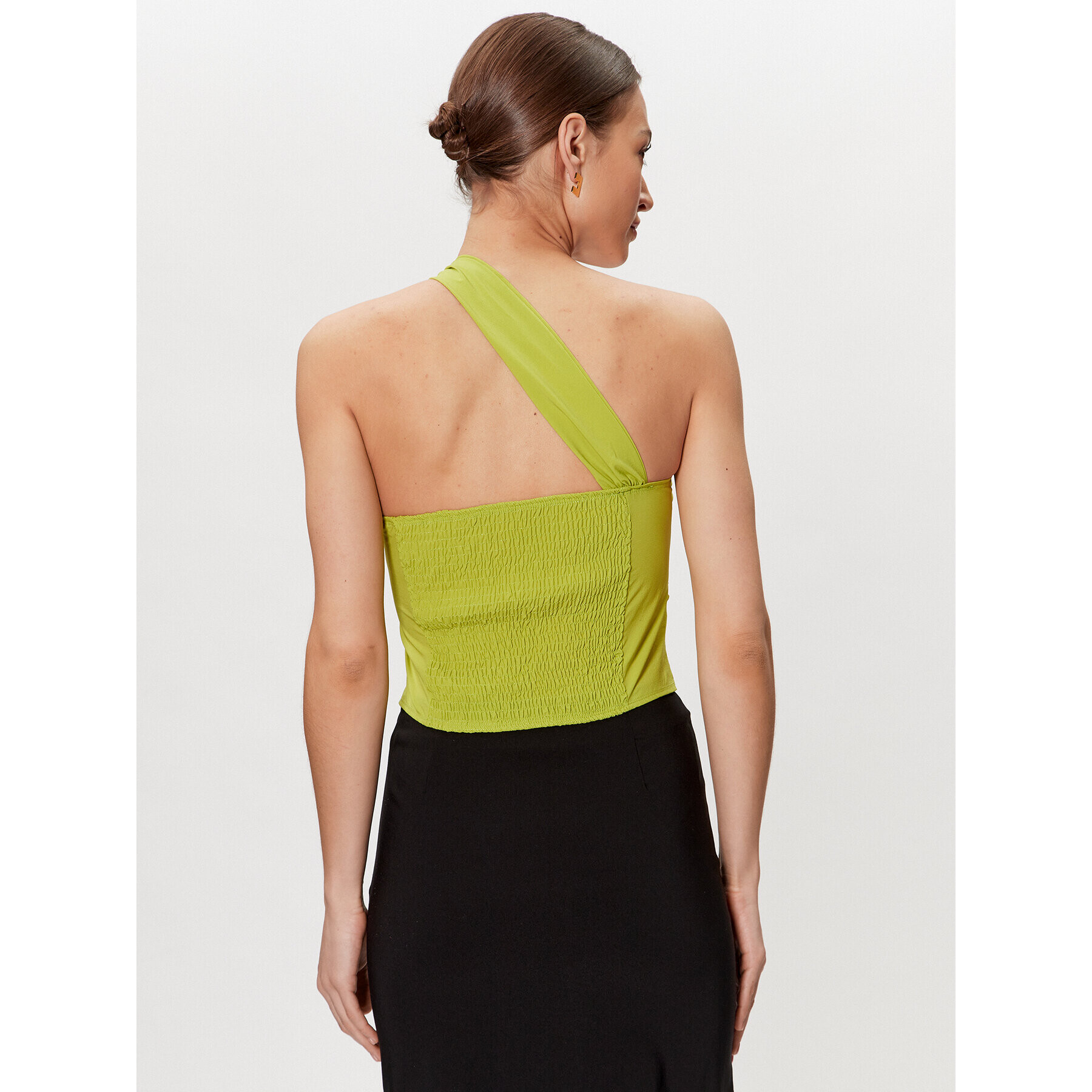 Gestuz топ Gigi 10907017 Зелен Slim Fit - Pepit.bg