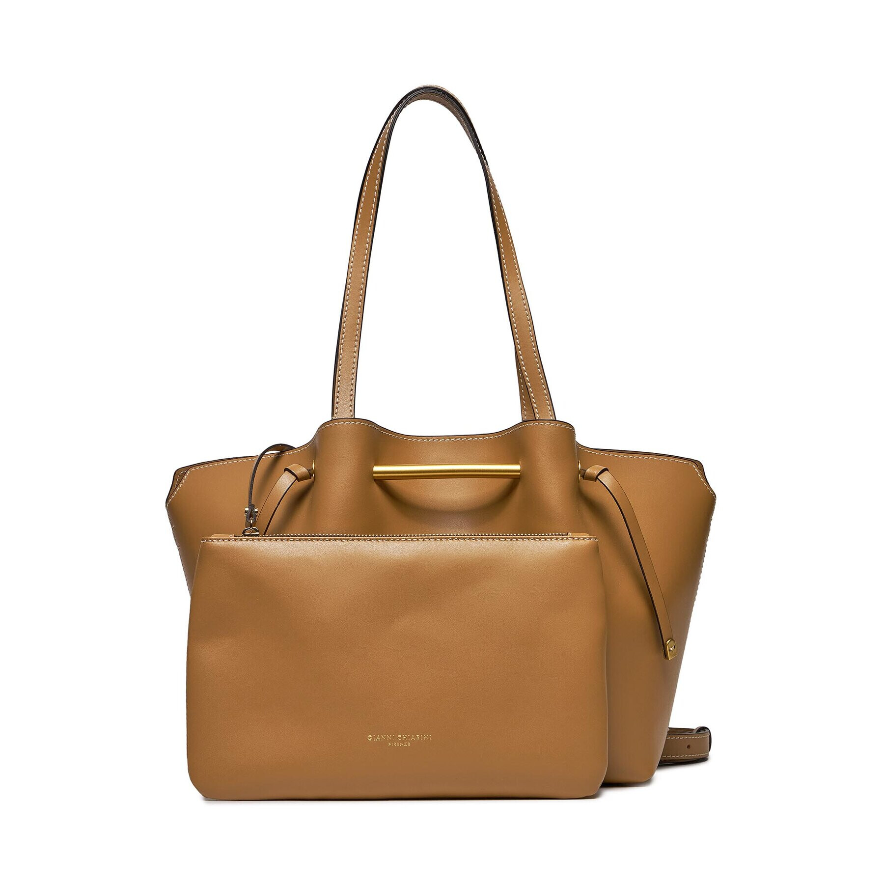 Gianni Chiarini Дамска чанта Amanda BS 10631 PRCK Кафяв - Pepit.bg