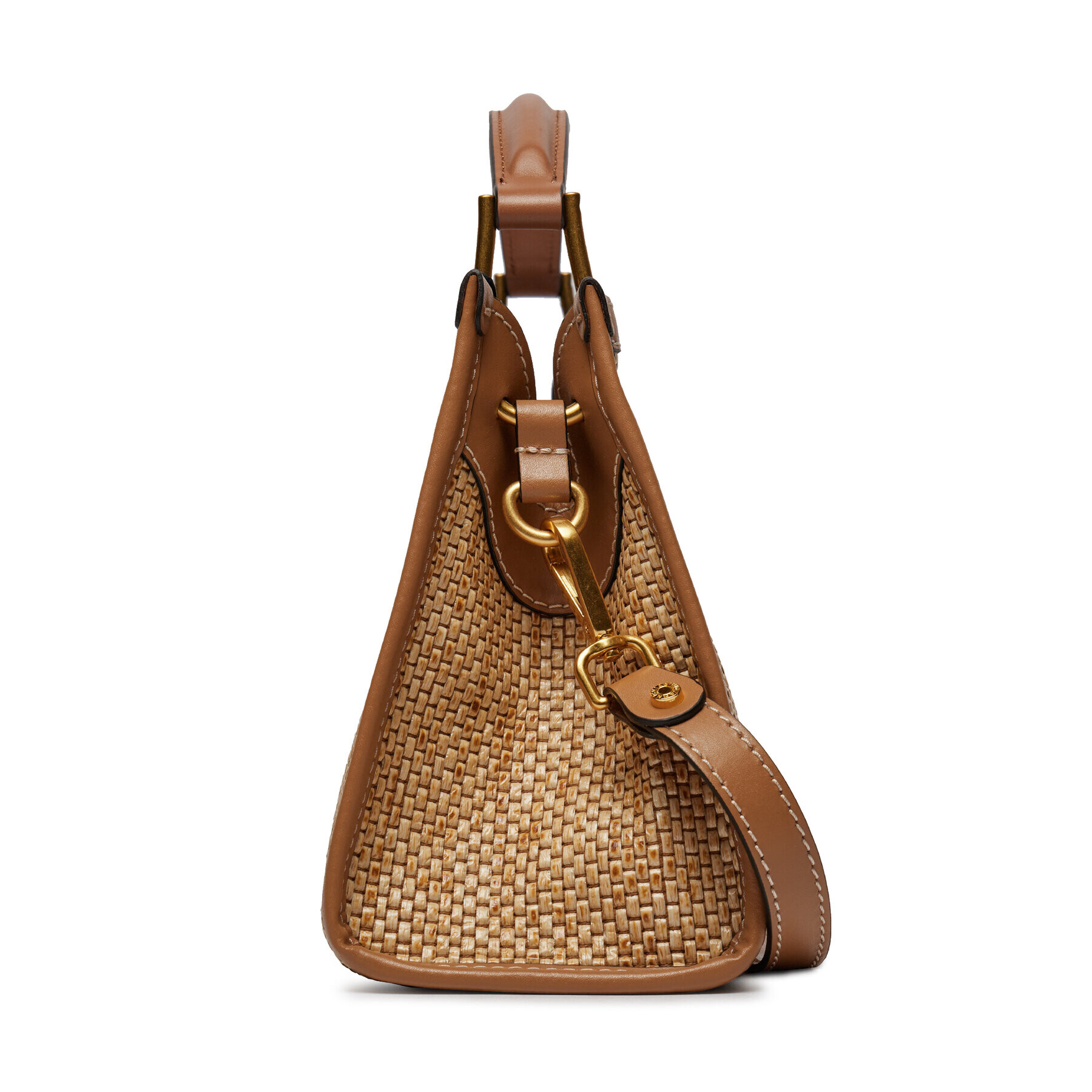Gianni Chiarini Дамска чанта Aurora BS 10835 BRICK-PL Кафяв - Pepit.bg