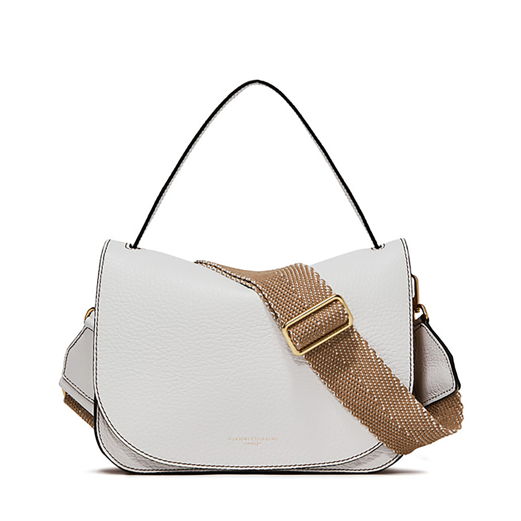 Gianni Chiarini Дамска чанта BS 10116 TKL-CM Бял - Pepit.bg