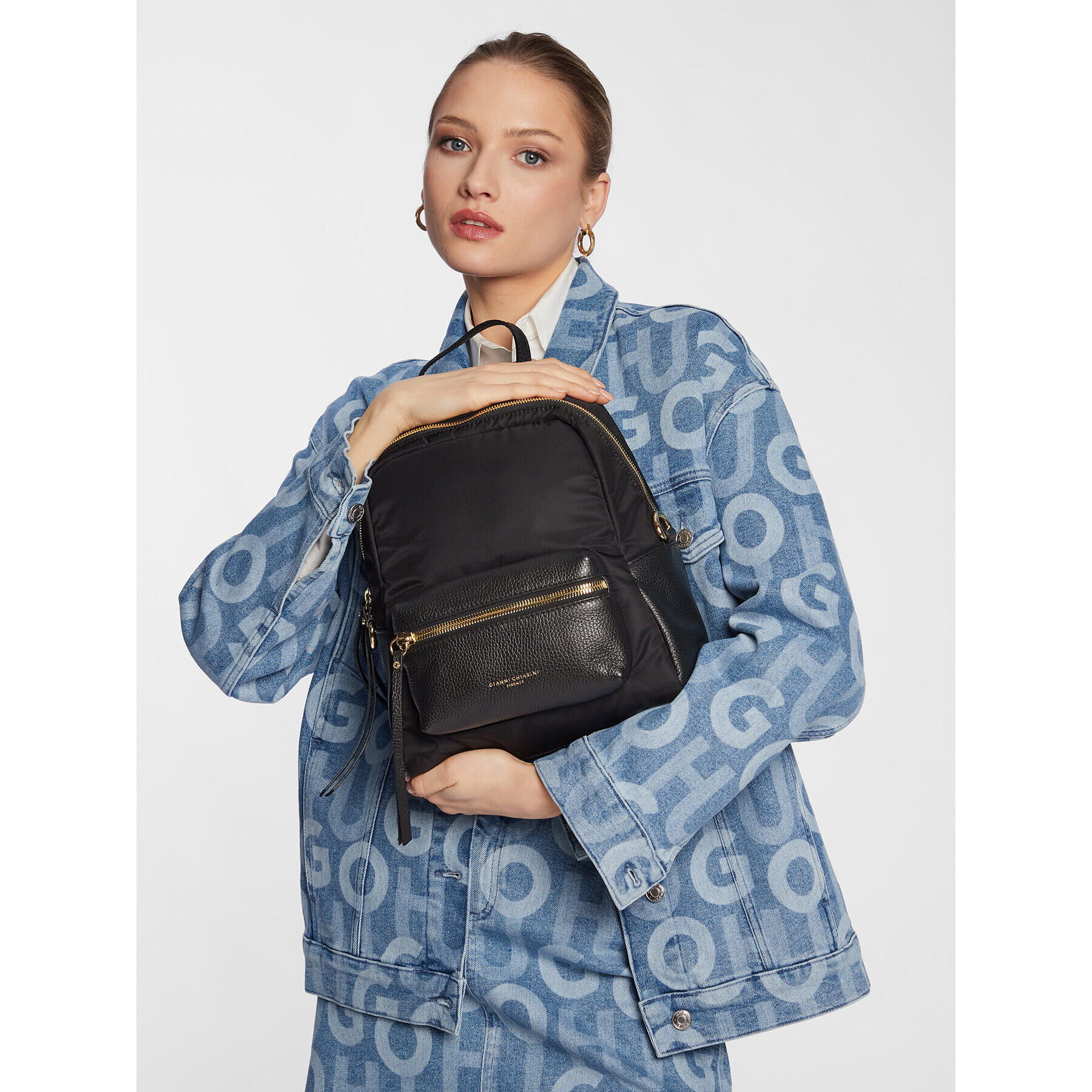 Gianni Chiarini Раница Luna Backpack ZN 9415/22AI Черен - Pepit.bg