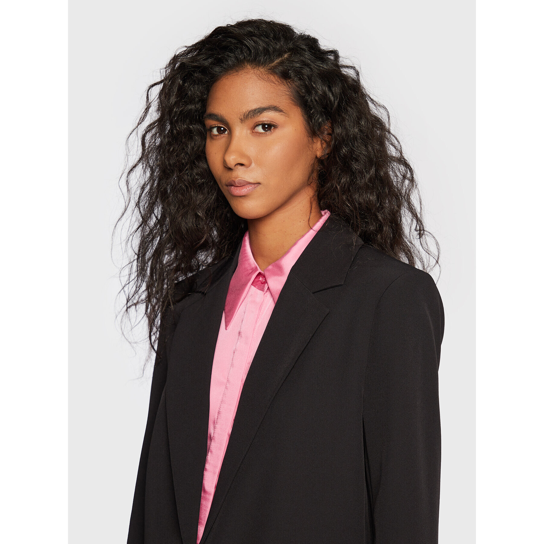 Gina Tricot Блейзър Ottilia Blazer 11181 Черен Relaxed Fit - Pepit.bg