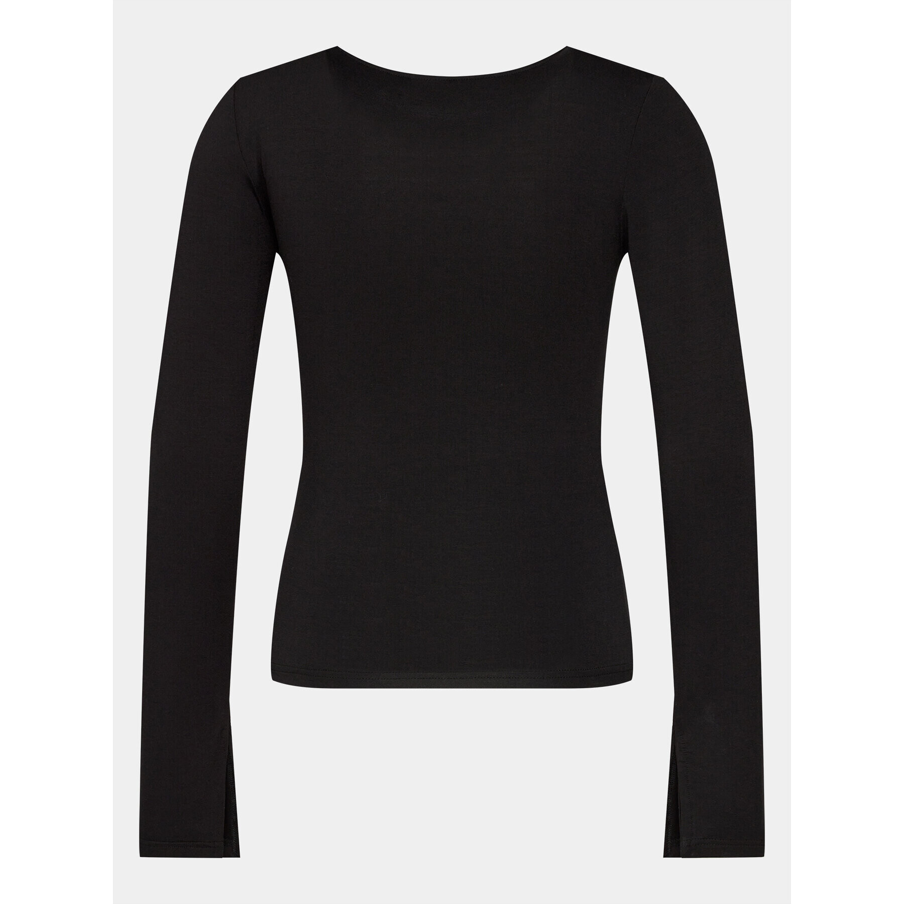 Gina Tricot Блуза 20789 Черен Slim Fit - Pepit.bg