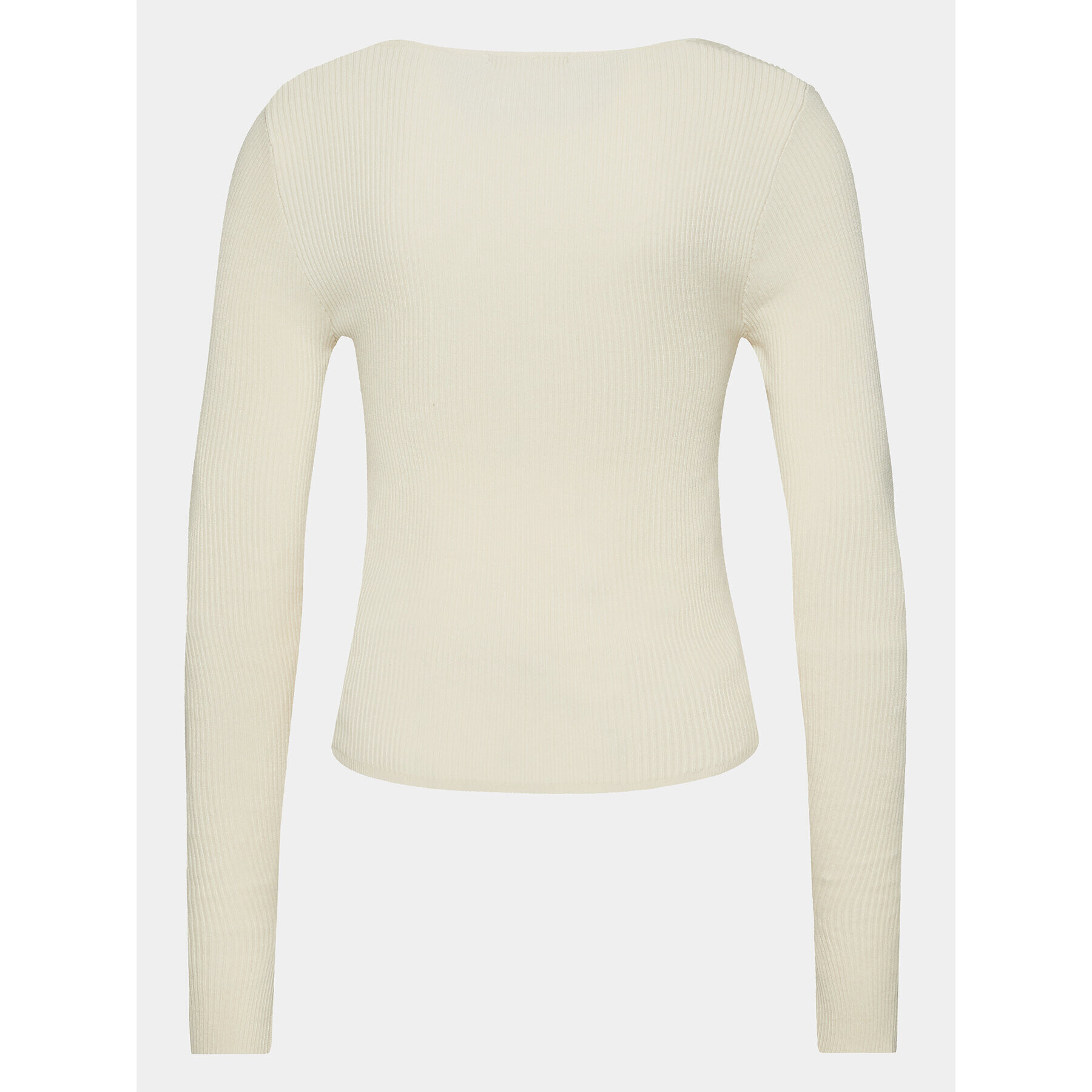 Gina Tricot Блуза 21217 Екрю Regular Fit - Pepit.bg