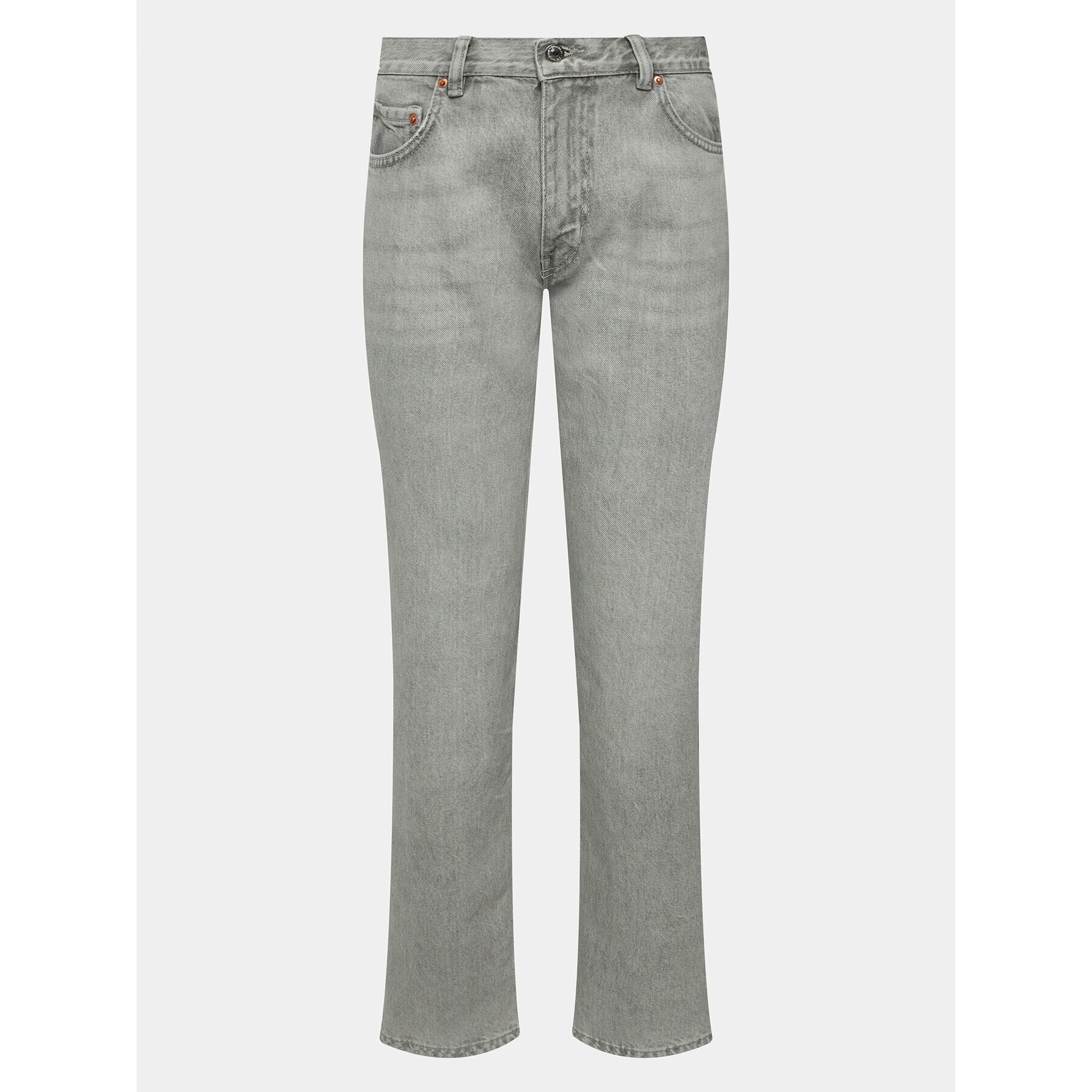 Gina Tricot Дънки 17724 Сив Boyfriend Fit - Pepit.bg