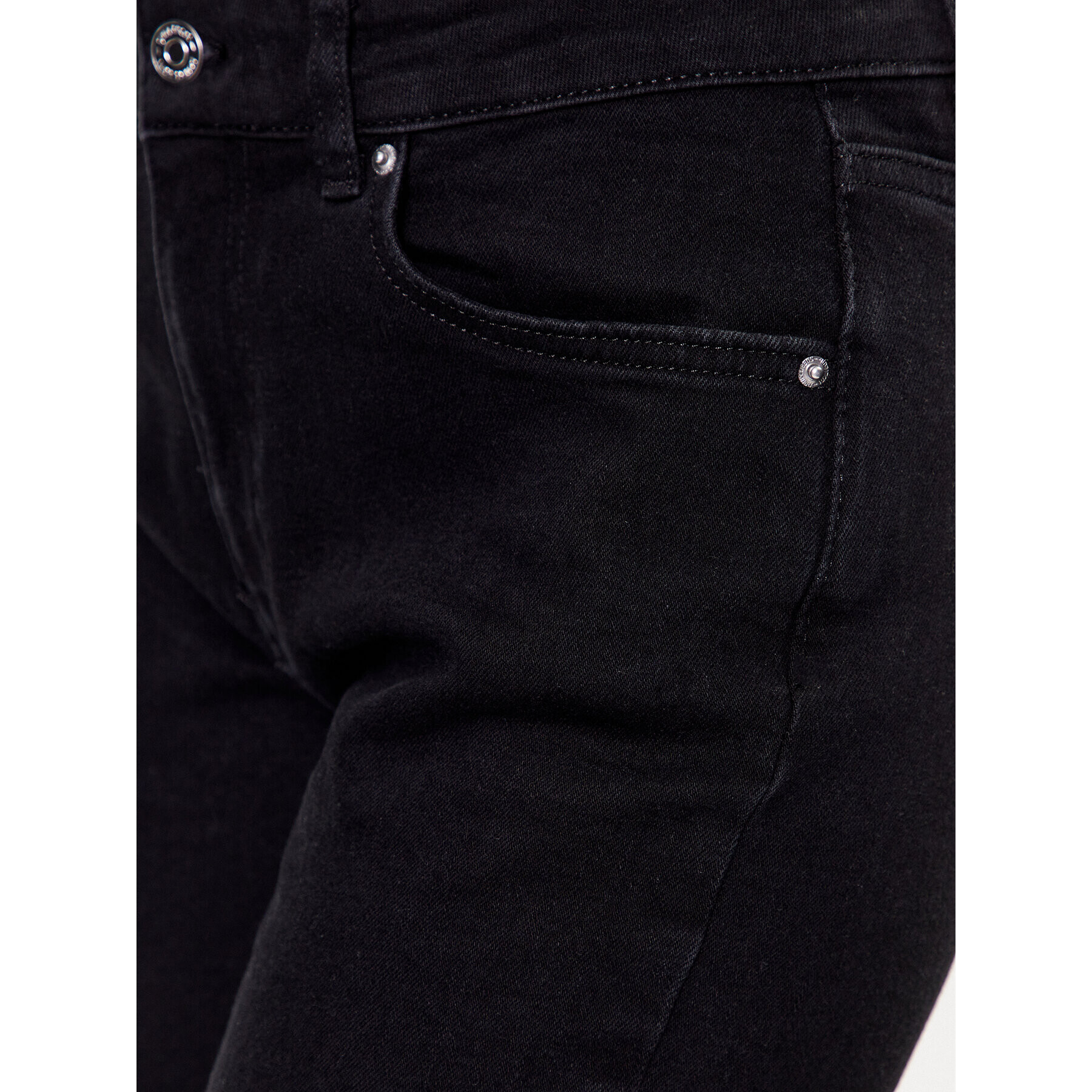 Gina Tricot Дънки 18045 Черен Flare Fit - Pepit.bg