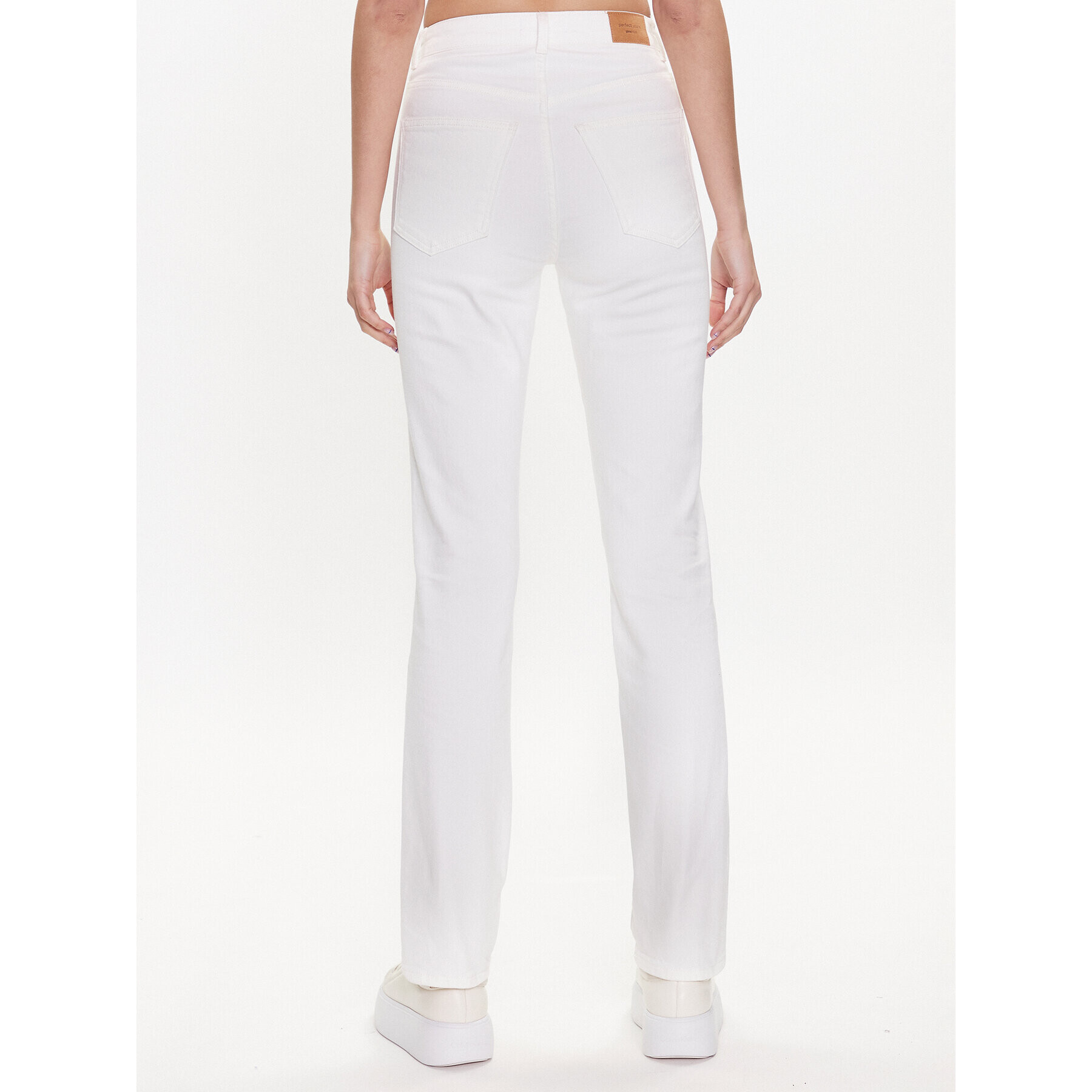 Gina Tricot Дънки 18983 Бял Slim Fit - Pepit.bg