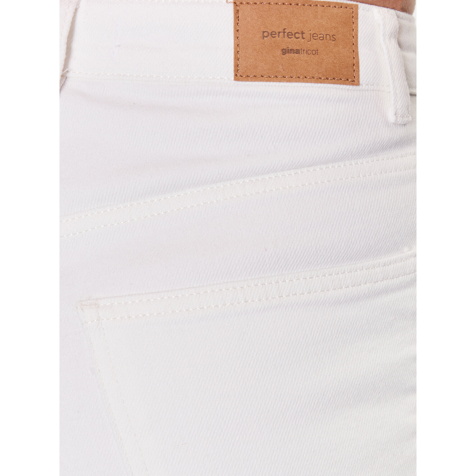 Gina Tricot Дънки 18983 Бял Slim Fit - Pepit.bg