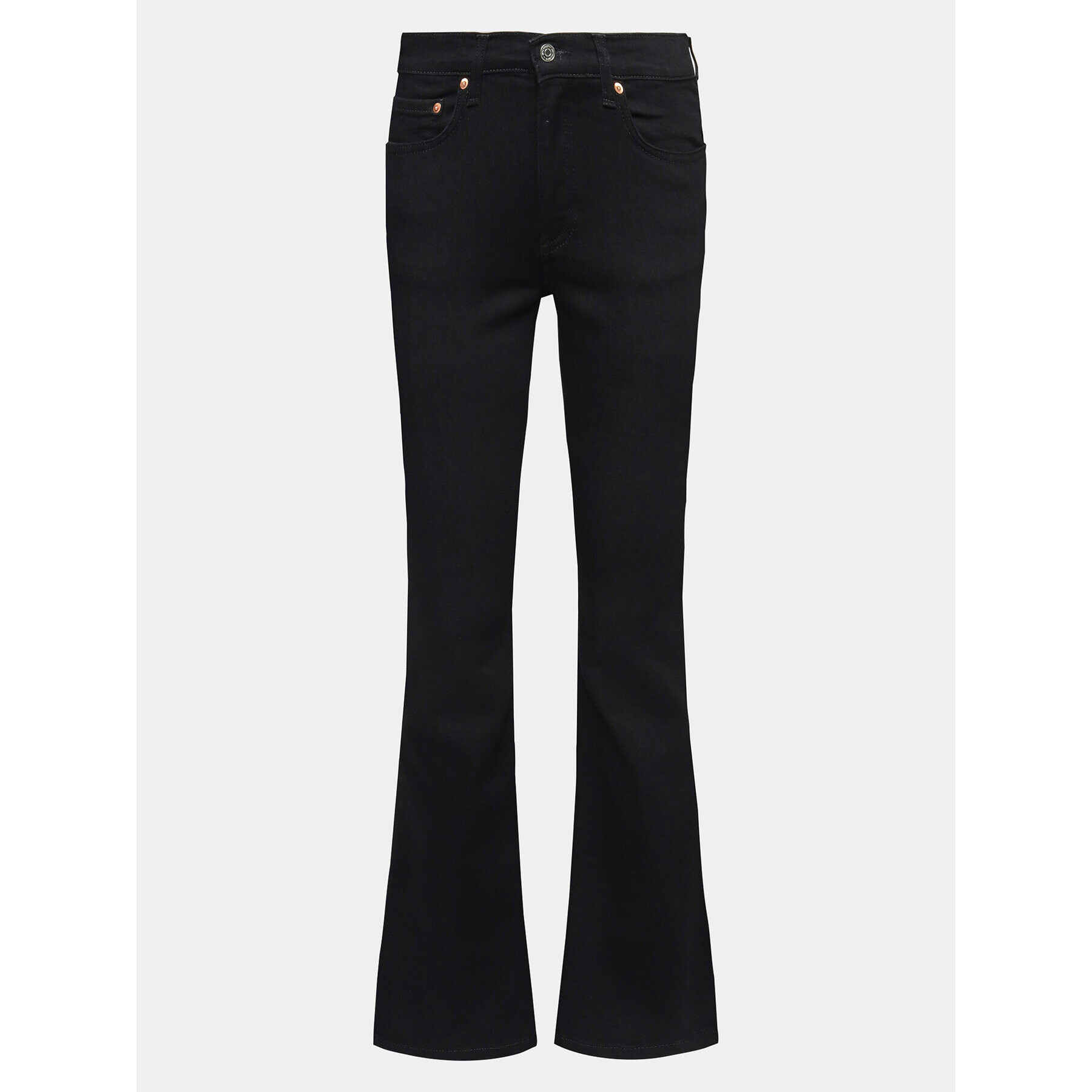 Gina Tricot Дънки 20489 Черен Bootcut Fit - Pepit.bg