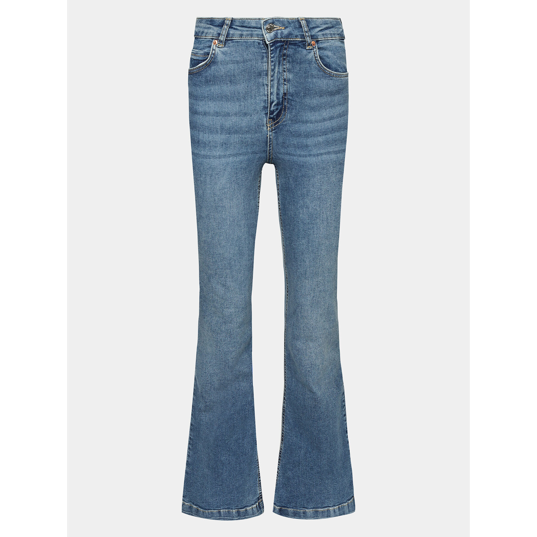 Gina Tricot Дънки 20573 Син Flared Fit - Pepit.bg