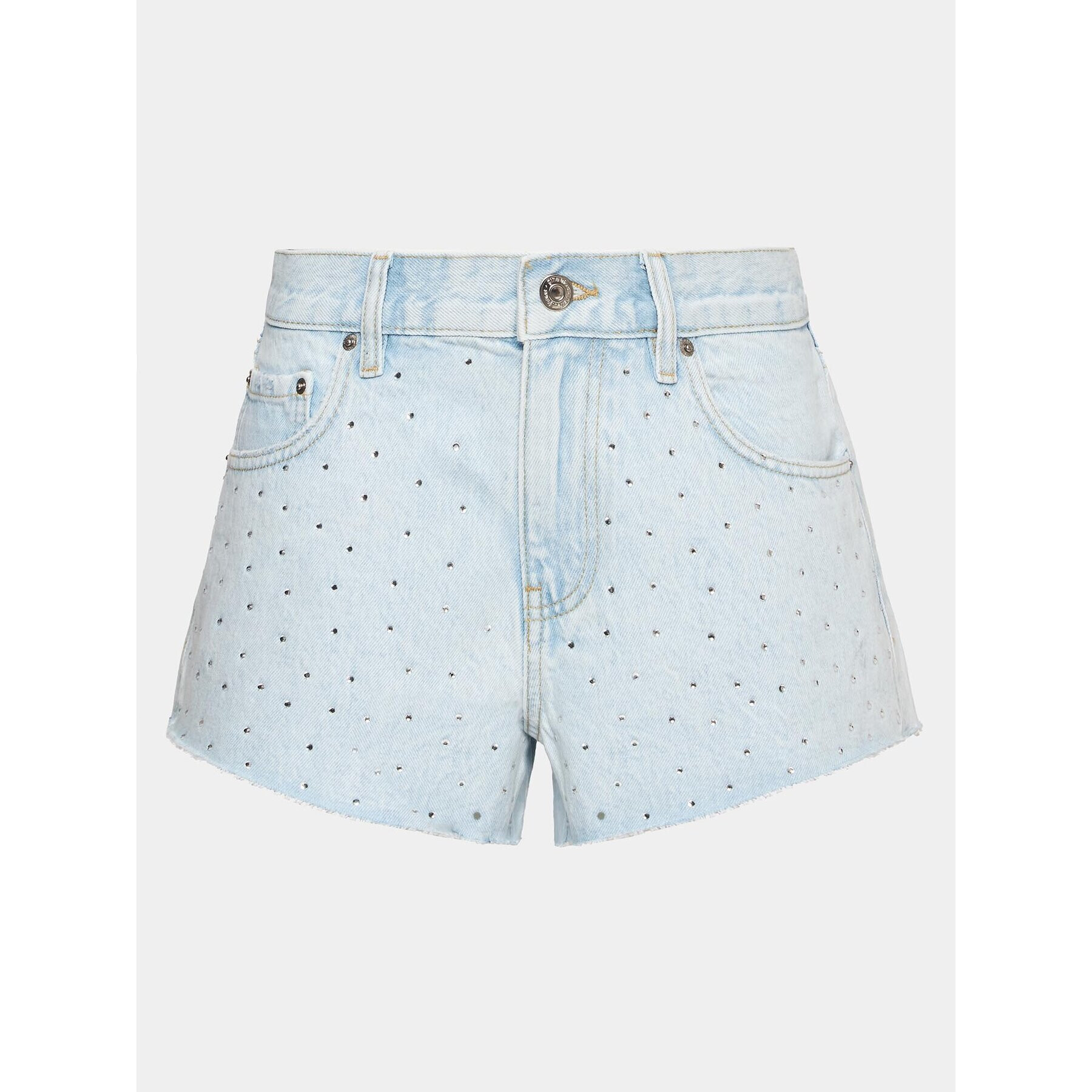 Gina Tricot Дънкови шорти 19321 Син Regular Fit - Pepit.bg