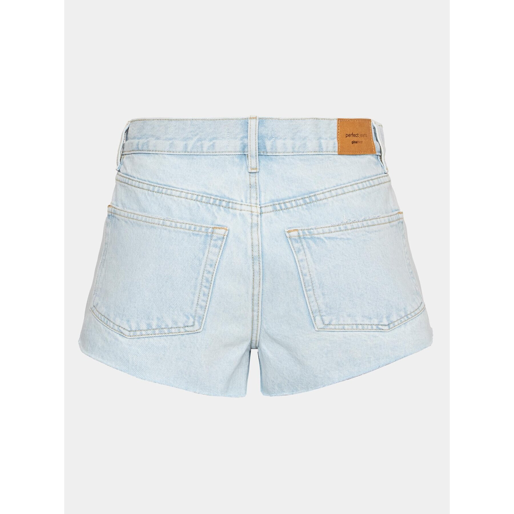 Gina Tricot Дънкови шорти 19321 Син Regular Fit - Pepit.bg