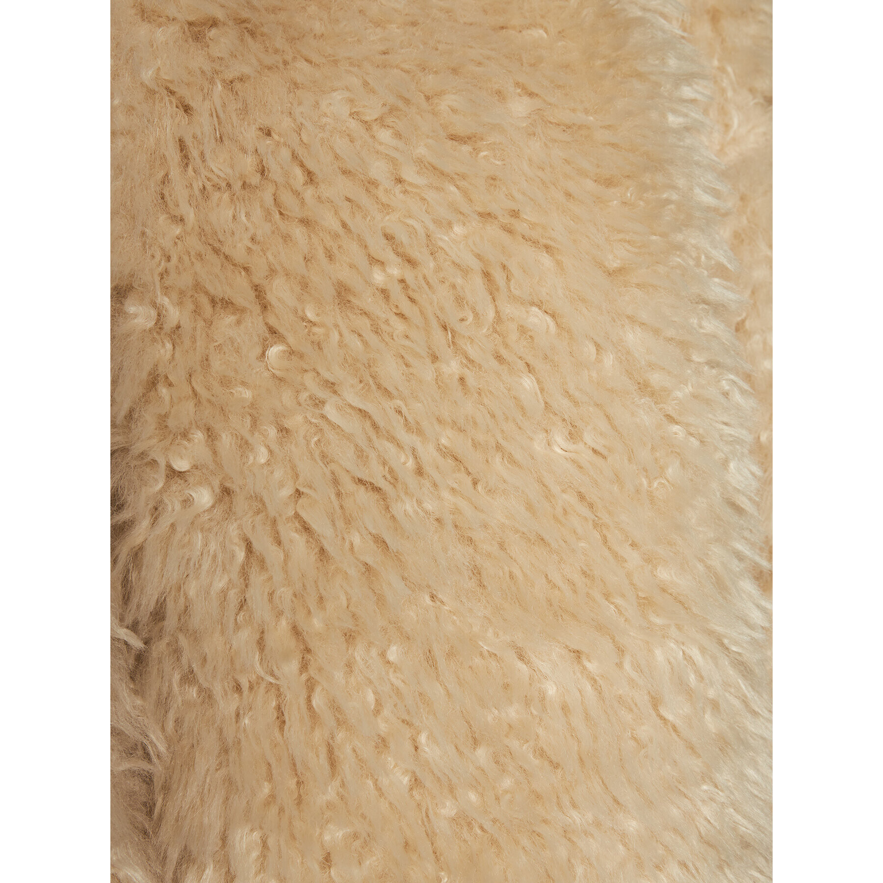 Gina Tricot Кожено палто 20976 Бежов Oversize - Pepit.bg