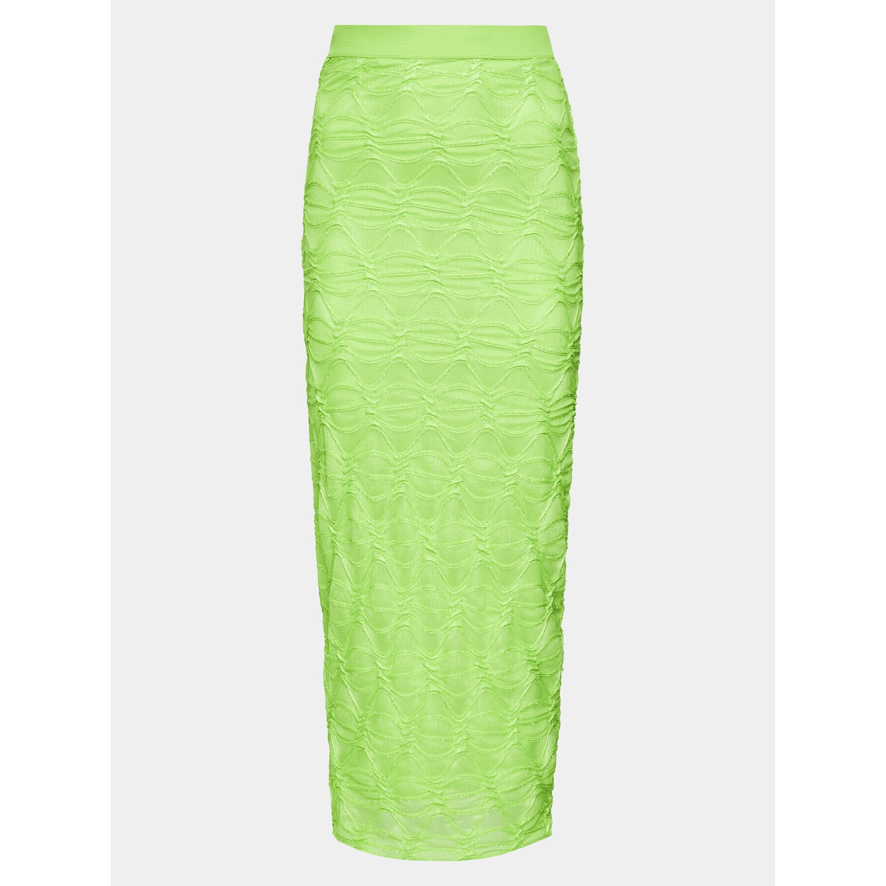 Gina Tricot Пола тип молив 20044 Зелен Slim Fit - Pepit.bg
