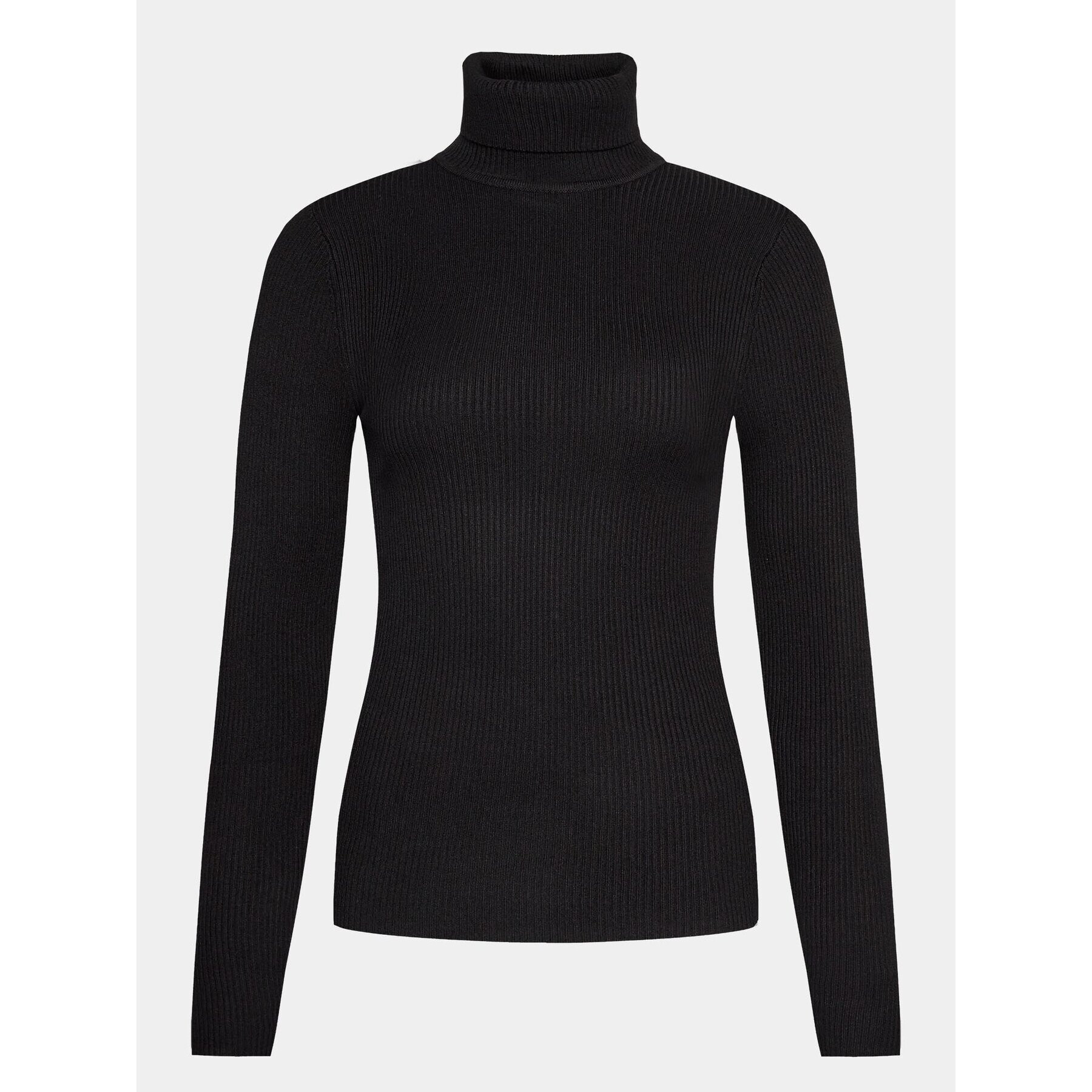 Gina Tricot Поло 20625 Черен Regular Fit - Pepit.bg
