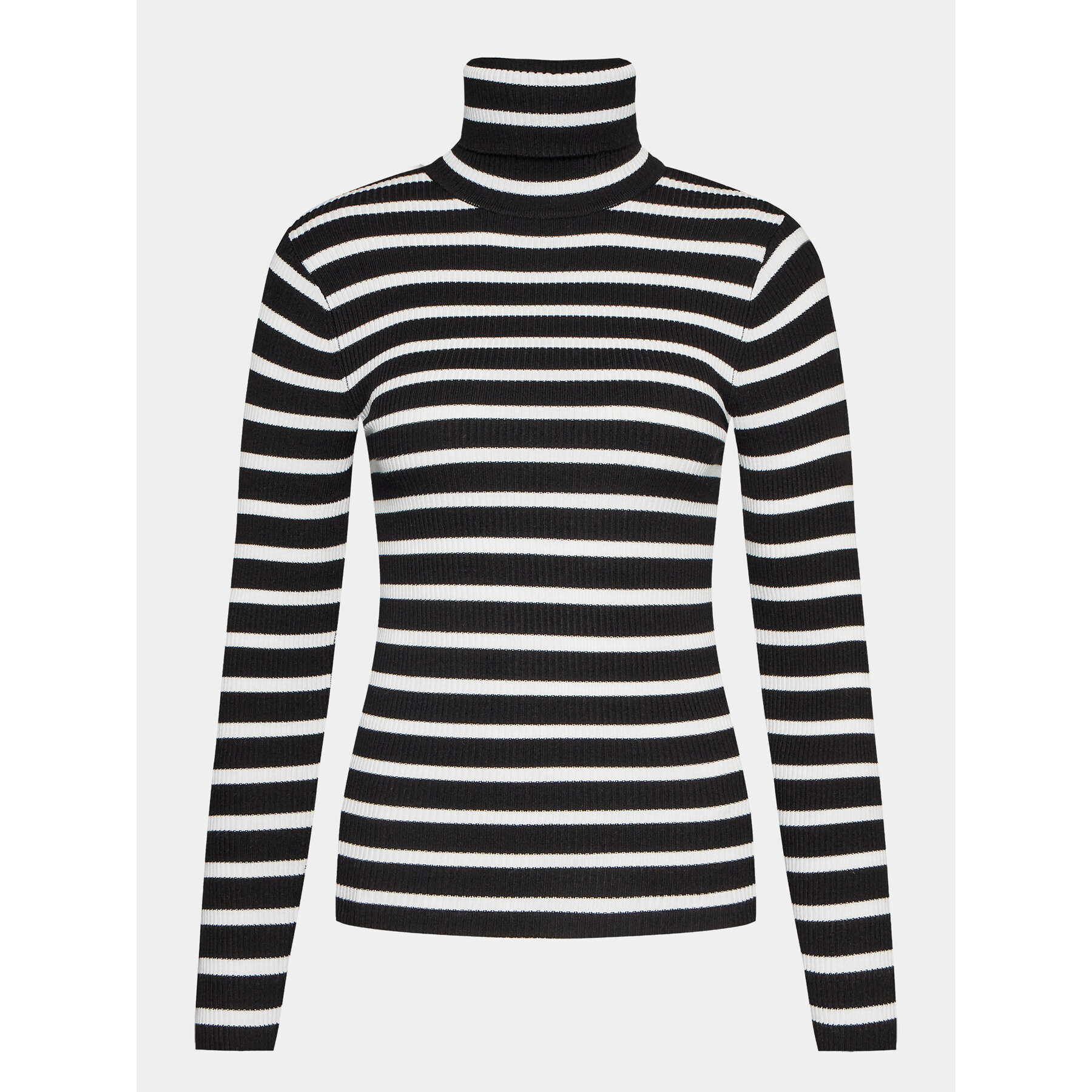 Gina Tricot Поло 20625 Черен Regular Fit - Pepit.bg