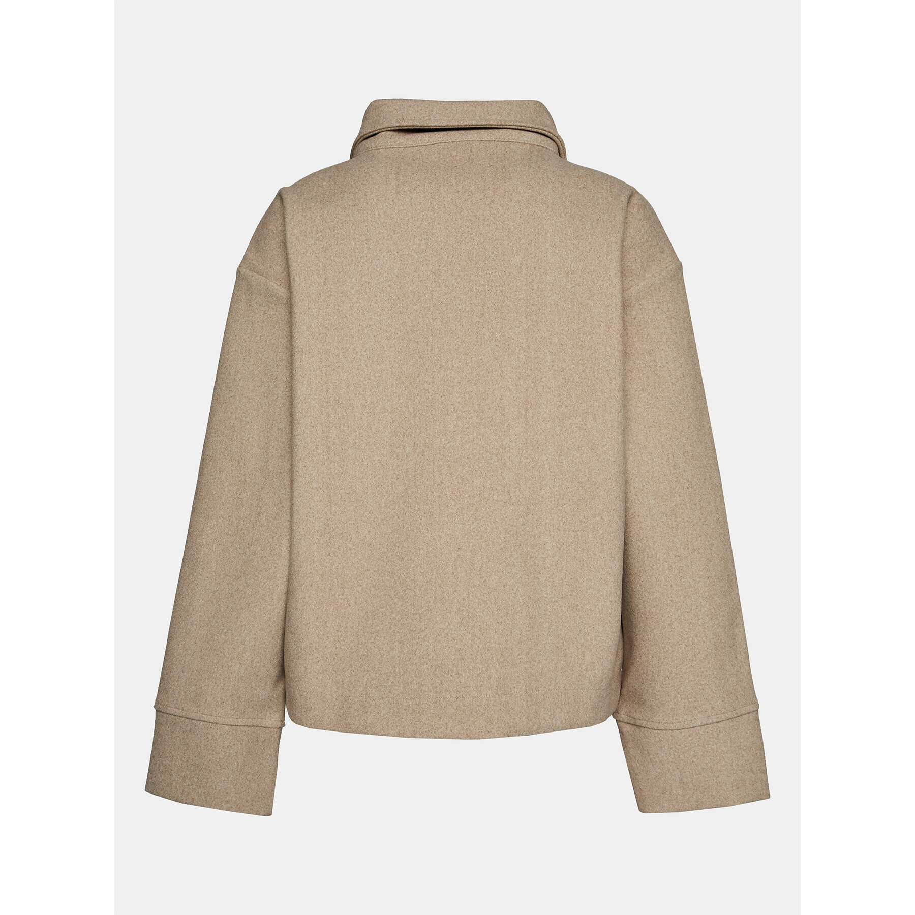 Gina Tricot Преходно яке 20129 Бежов Oversize - Pepit.bg
