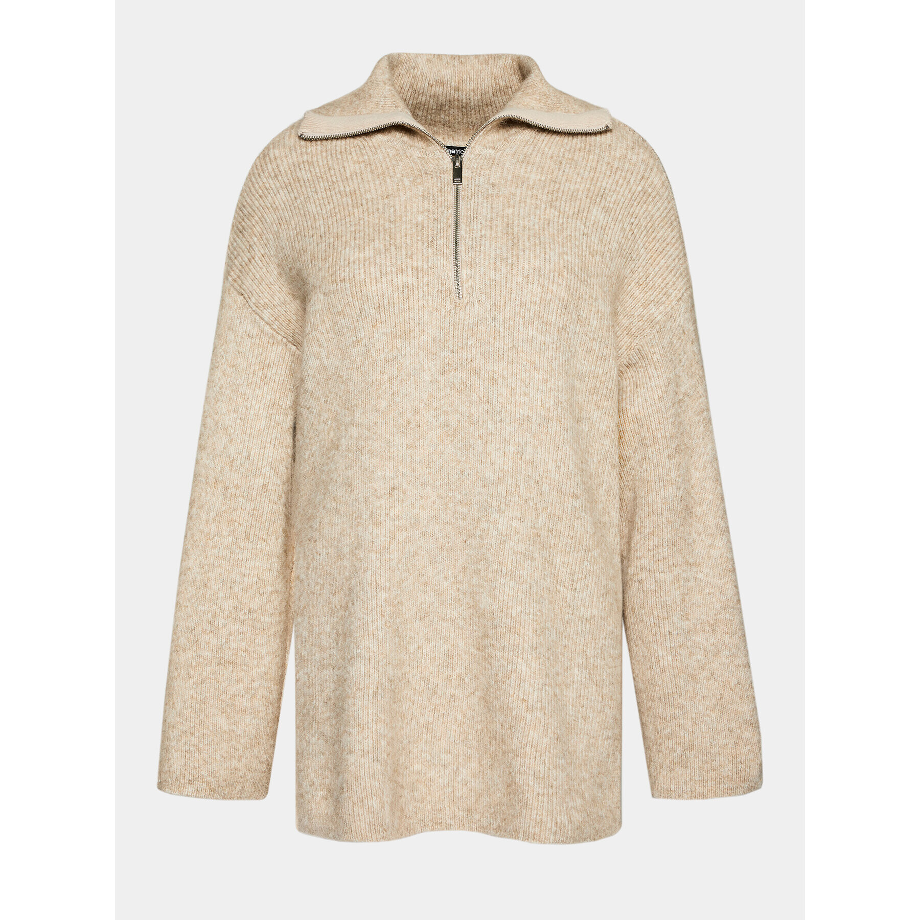 Gina Tricot Пуловер 21066 Бежов Regular Fit - Pepit.bg
