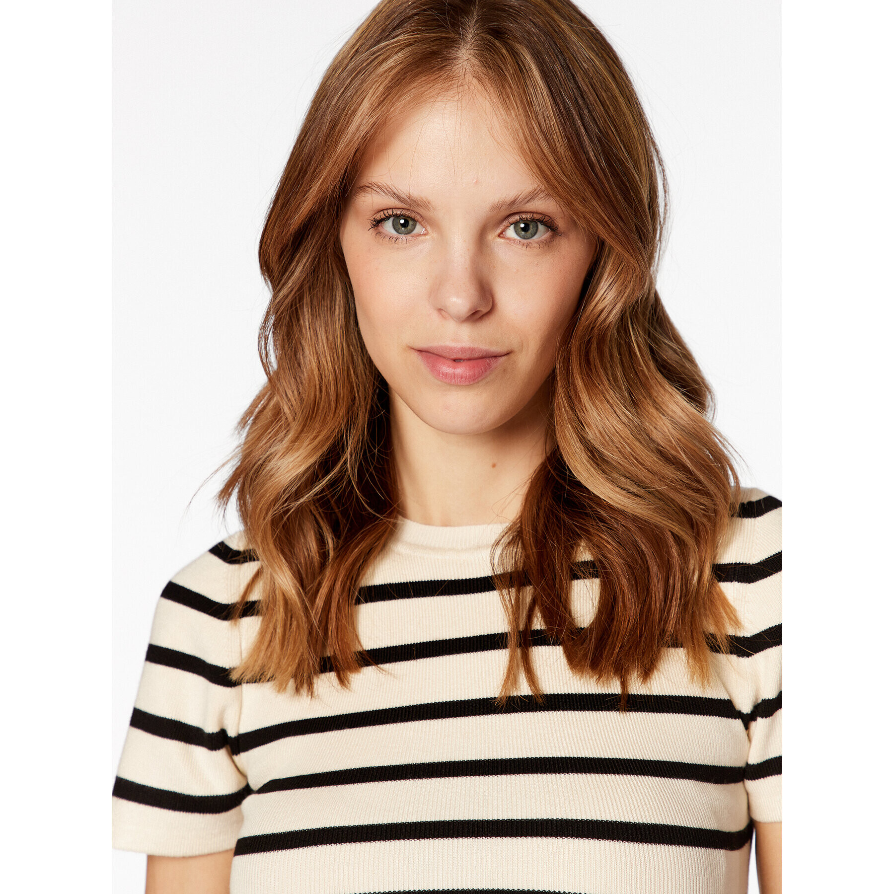 Gina Tricot Пуловер Basic 20514 Цветен Slim Fit - Pepit.bg
