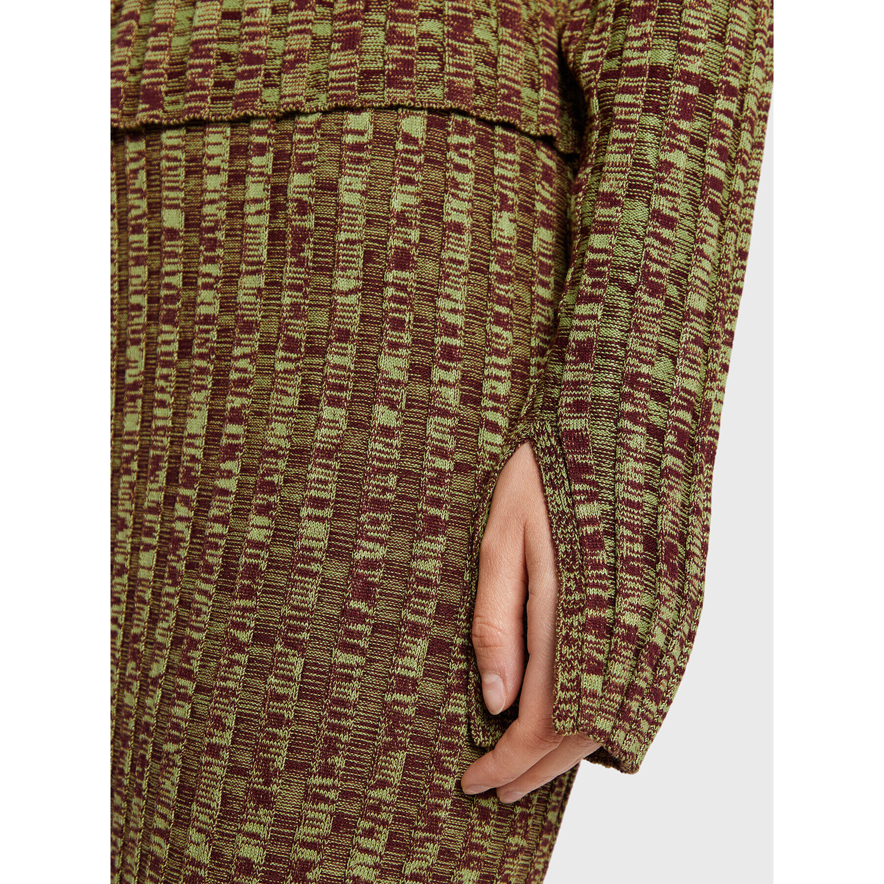 Gina Tricot Пуловер Beverly 17579 Зелен Regular Fit - Pepit.bg