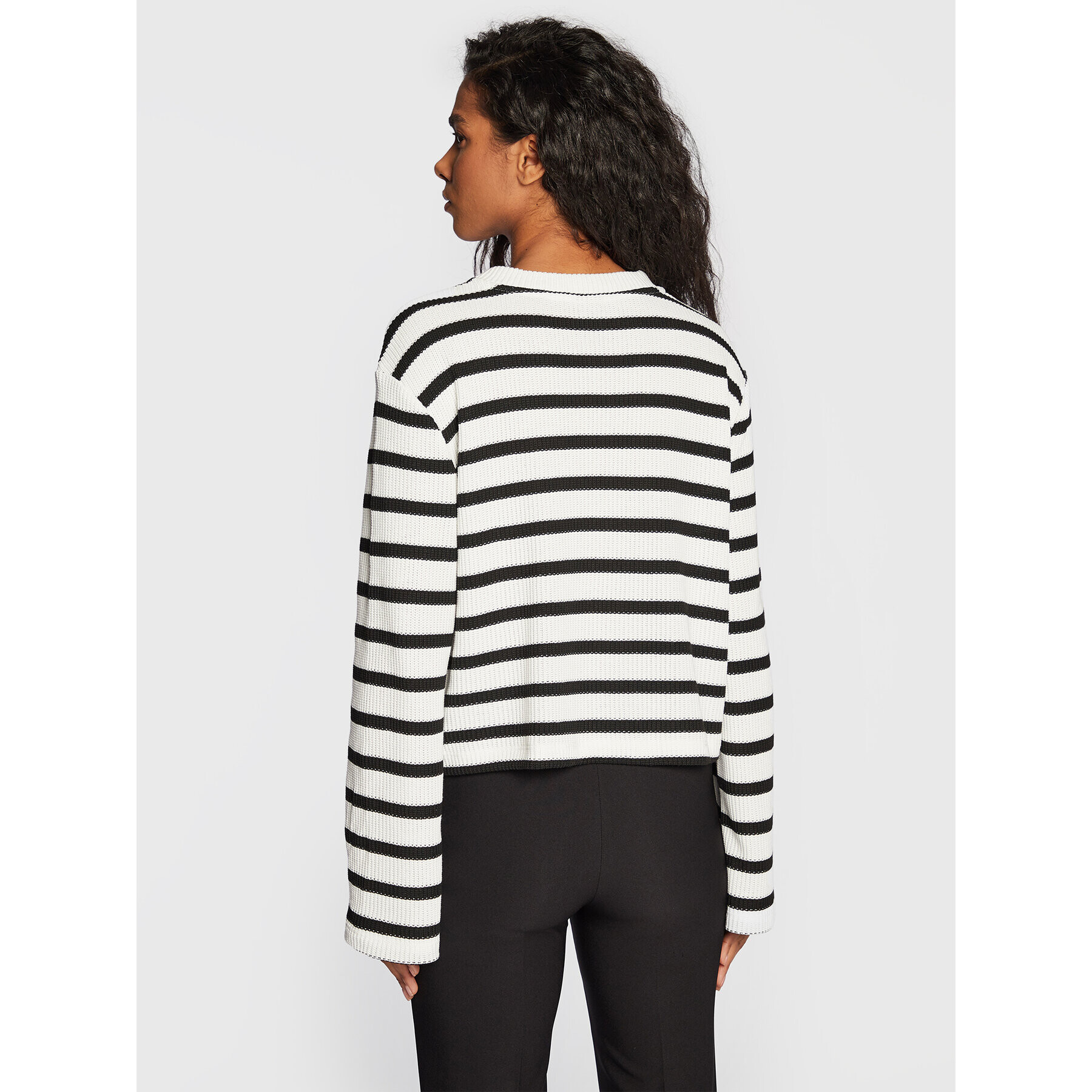 Gina Tricot Пуловер Peg 17926 Бордо Regular Fit - Pepit.bg
