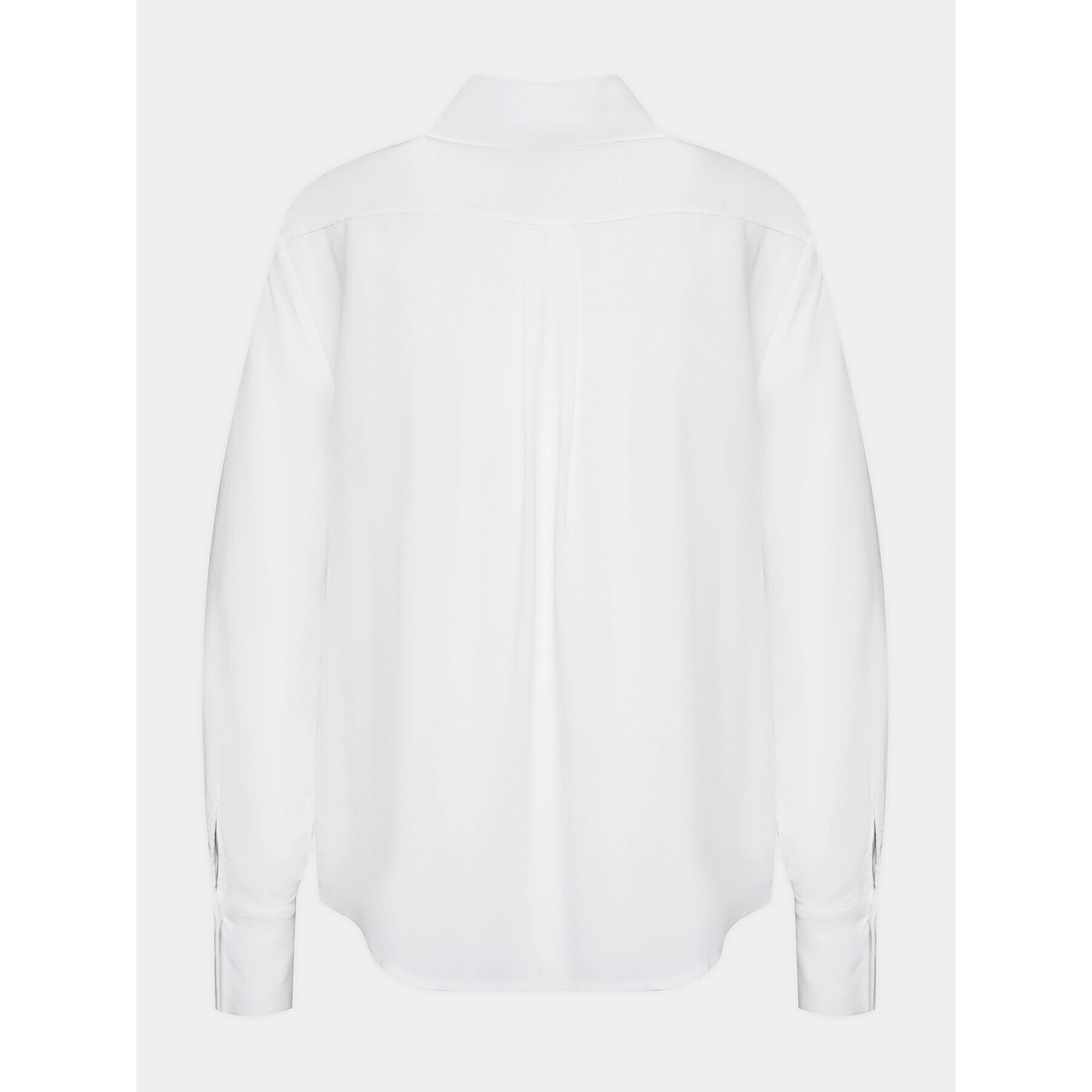 Gina Tricot Риза 19697 Бял Regular Fit - Pepit.bg