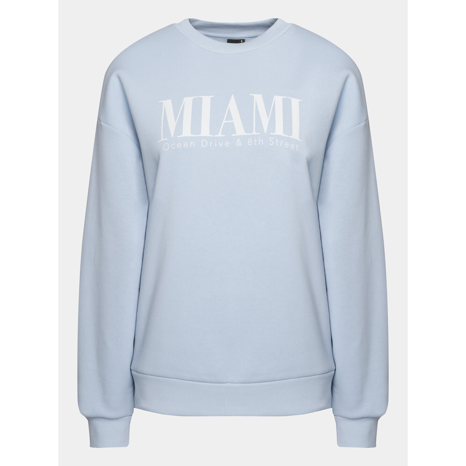 Gina Tricot Суитшърт 10949 Син Regular Fit - Pepit.bg