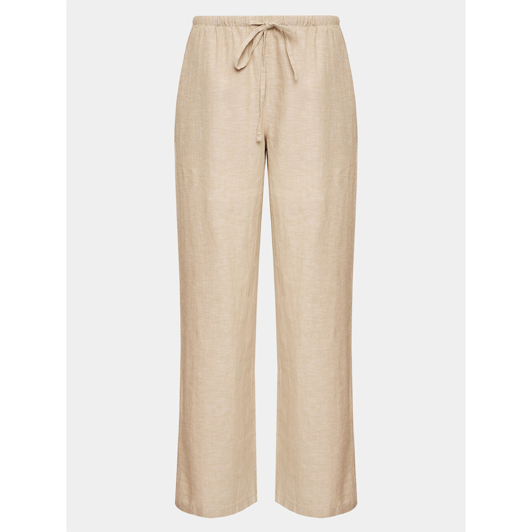 Gina Tricot Текстилни панталони 19210 Бежов Regular Fit - Pepit.bg