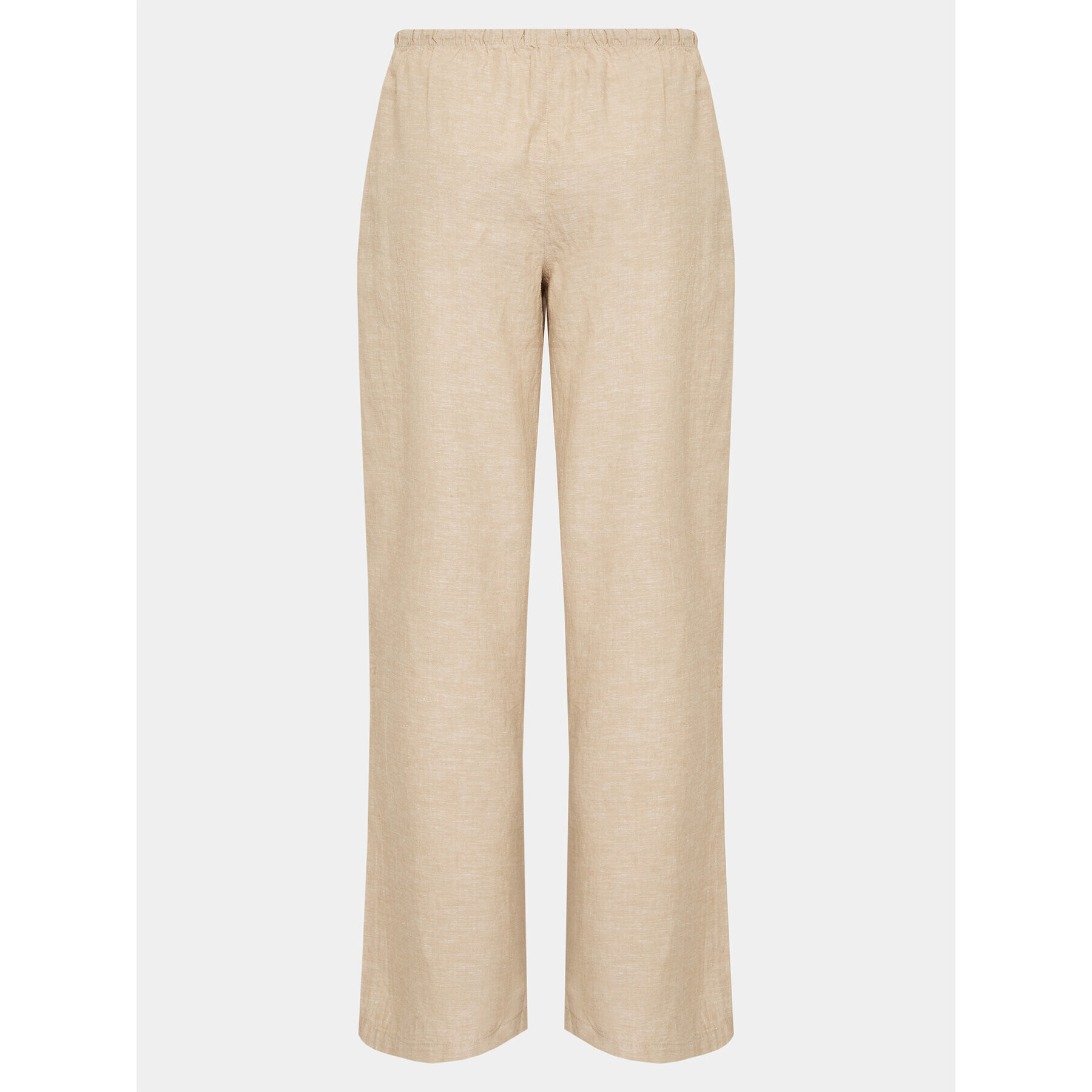 Gina Tricot Текстилни панталони 19210 Бежов Regular Fit - Pepit.bg