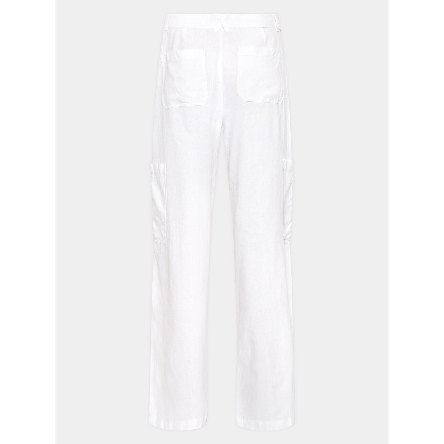 Gina Tricot Текстилни панталони 19959 Бял Regular Fit - Pepit.bg