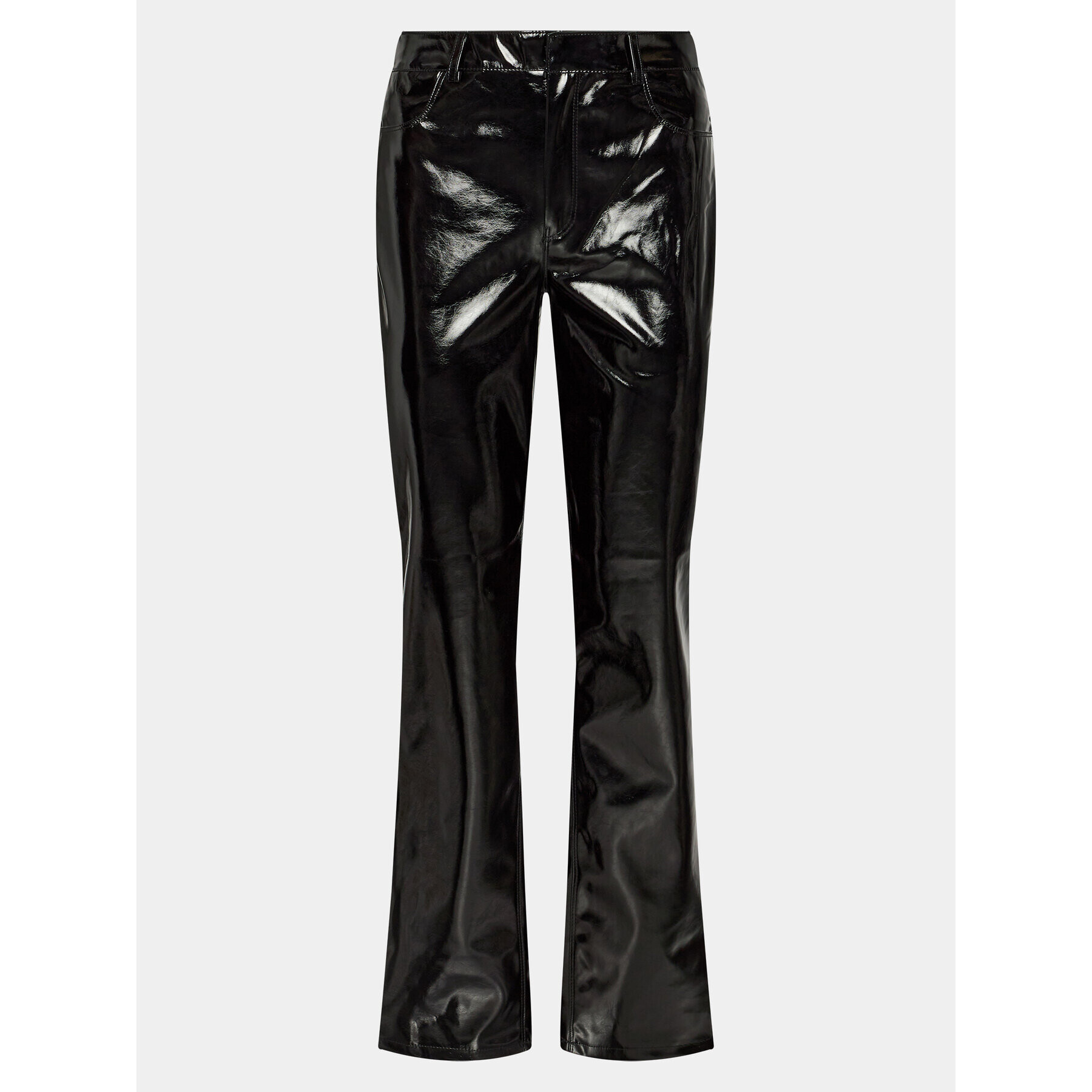 Gina Tricot Текстилни панталони 21348 Черен Regular Fit - Pepit.bg