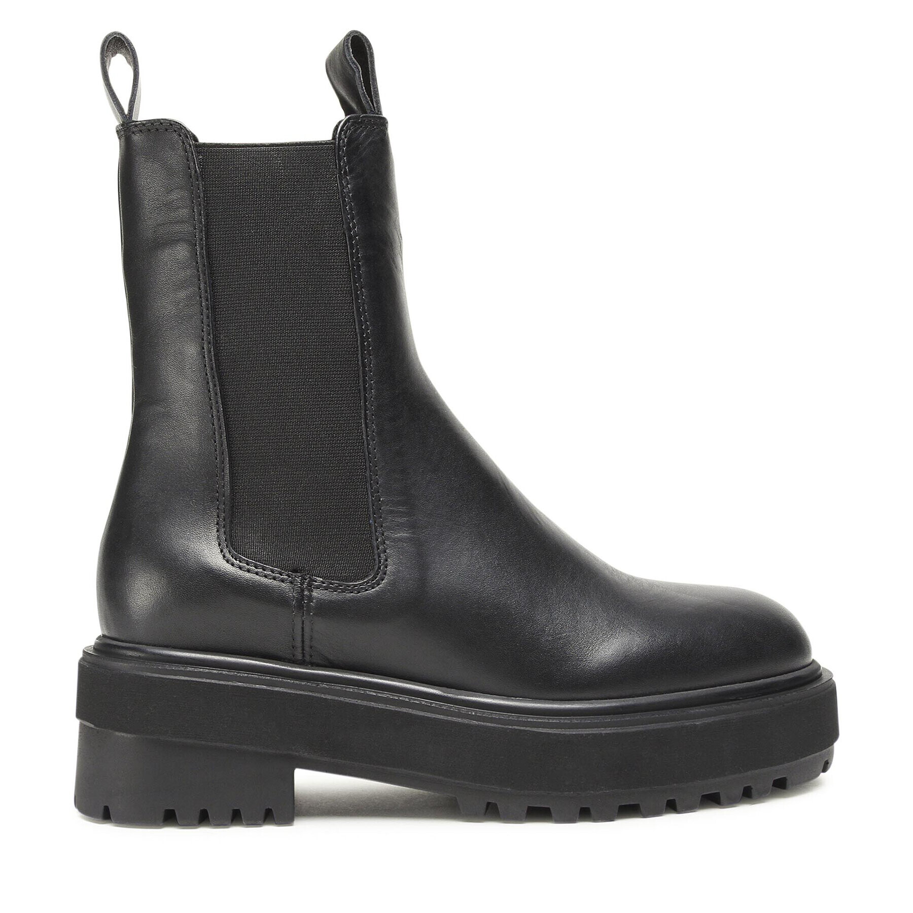 Gino Rossi Боти тип челси 222FW157 Черен - Pepit.bg